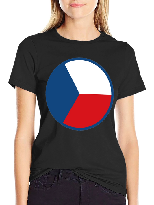 Czech Flag T-Shirt - Roundel Design