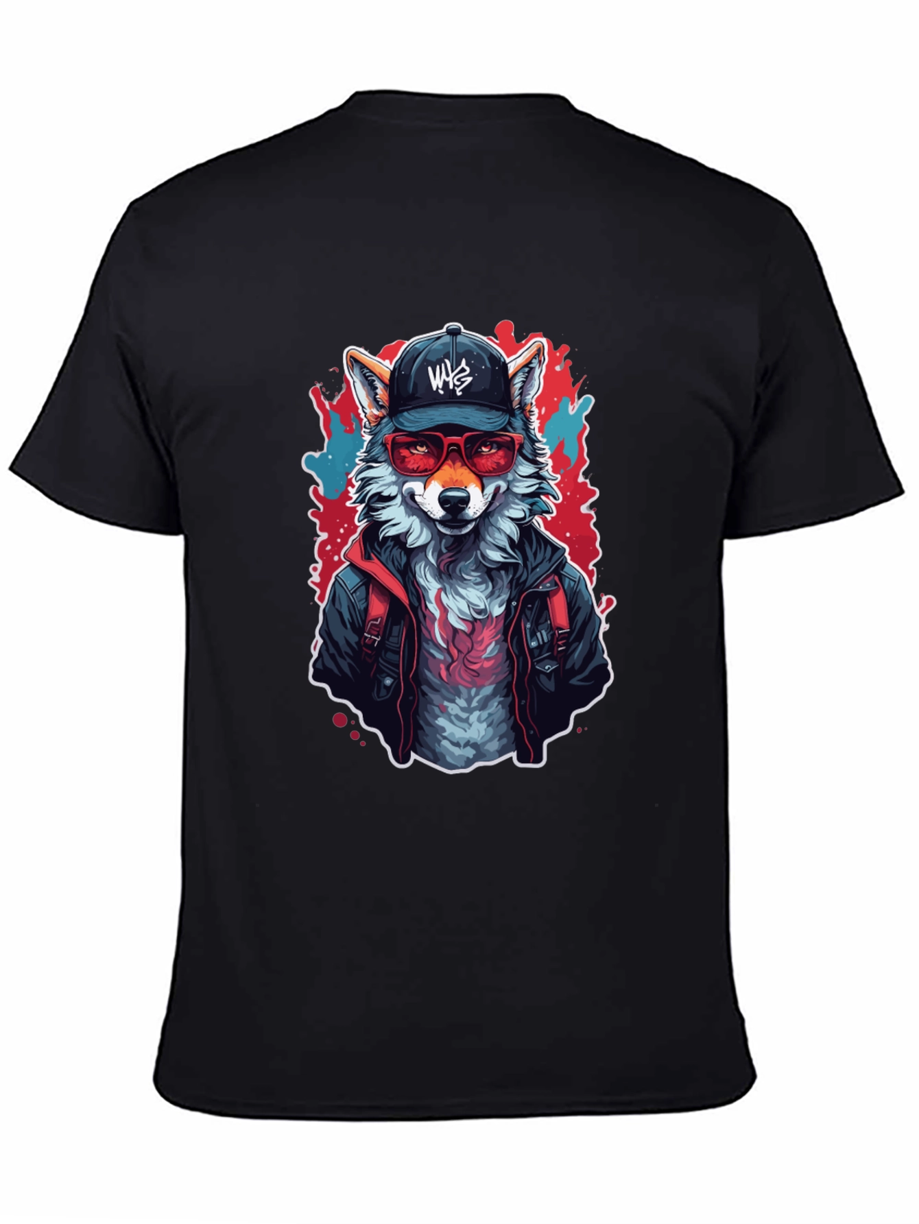 Urban Fox Graphic Tee - Cool Animal Design