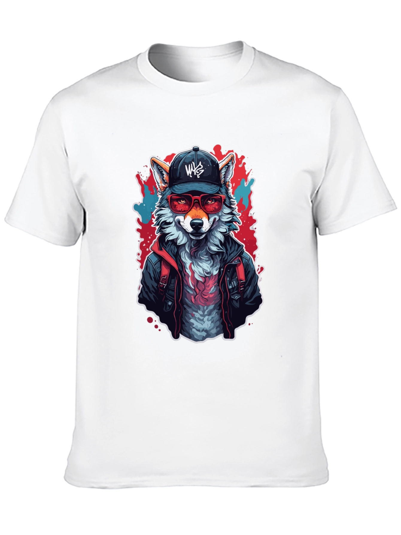 Urban Fox Graphic Tee - Cool Animal Design