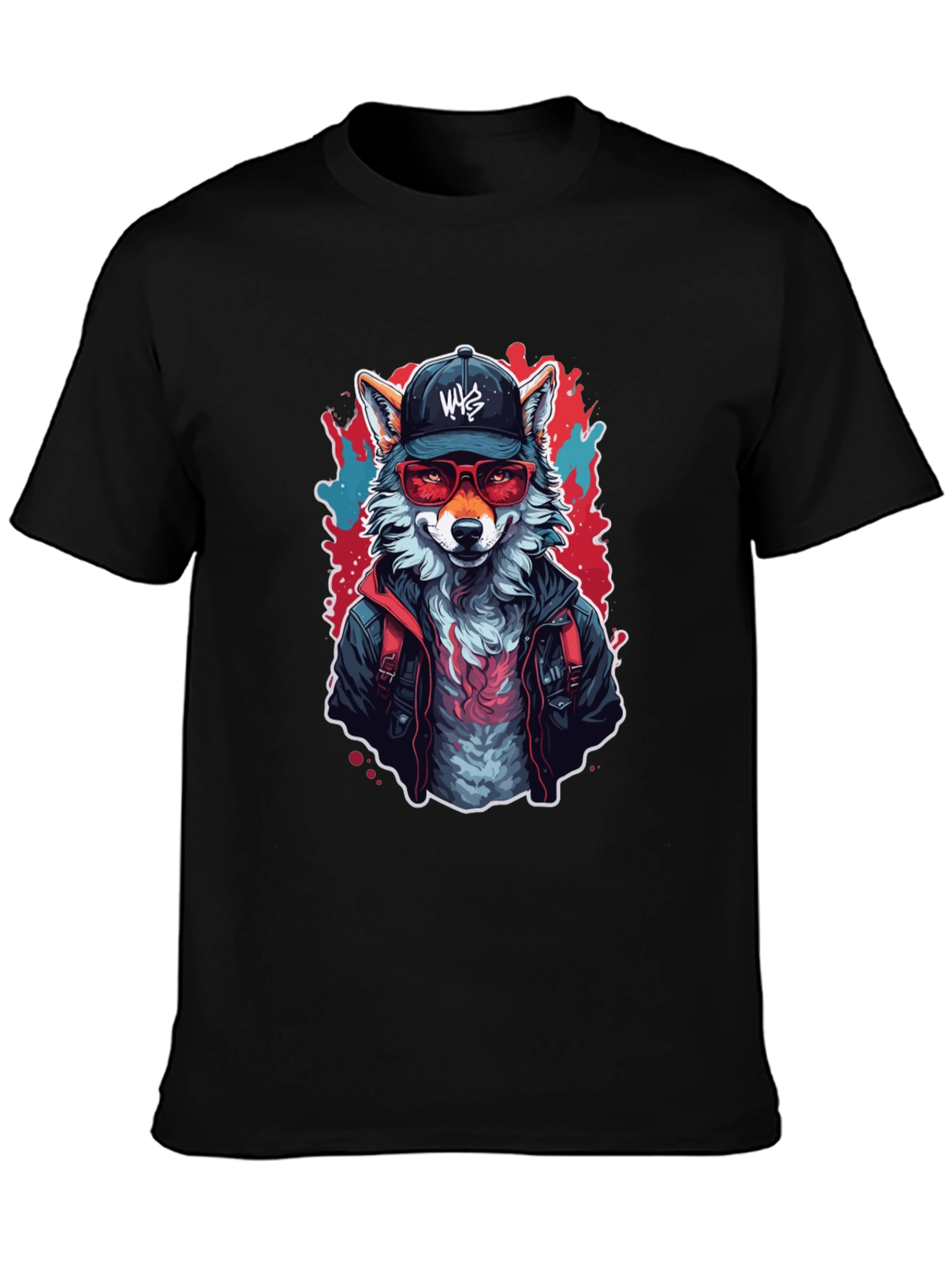 Urban Fox Graphic Tee - Cool Animal Design
