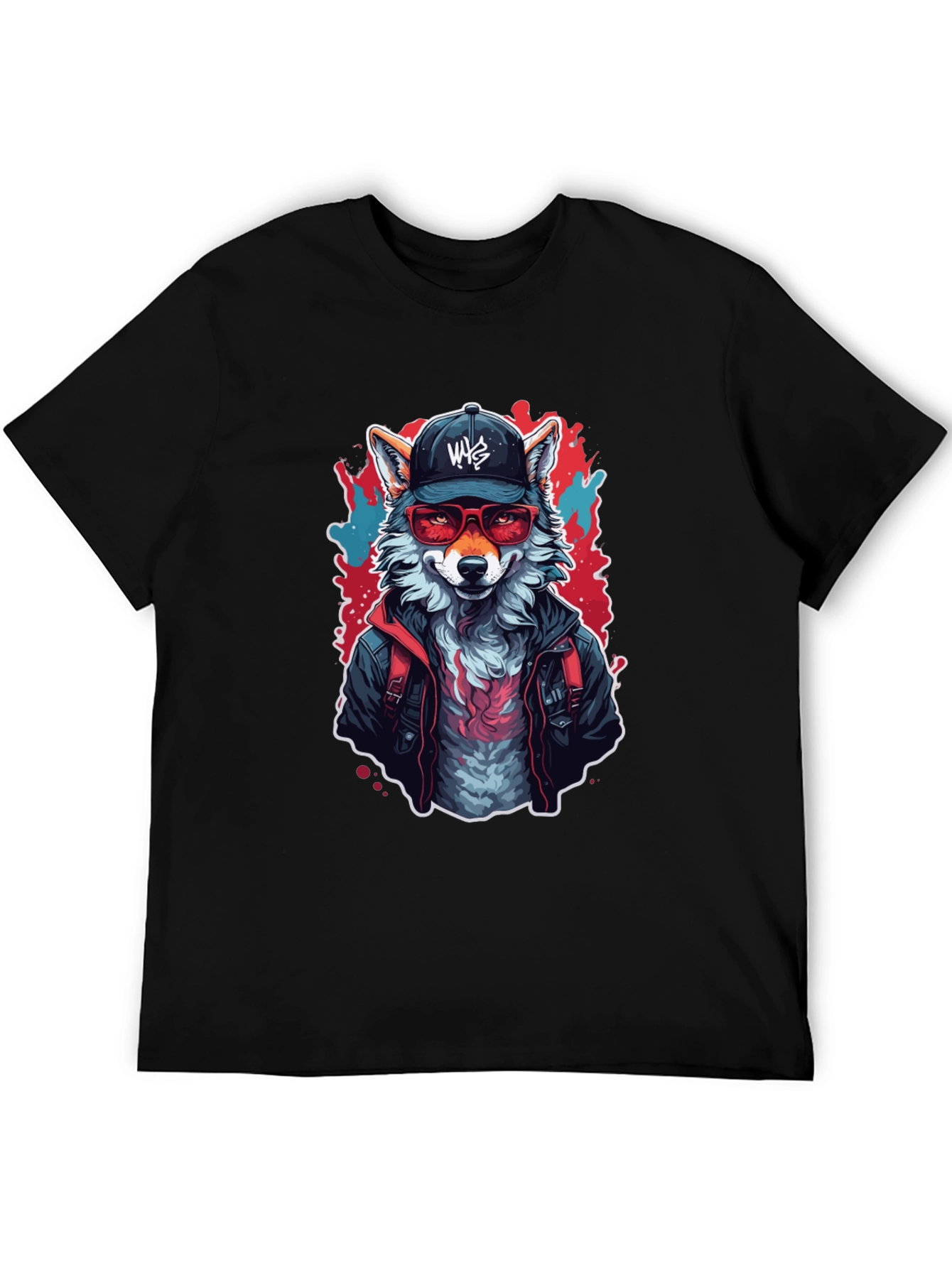 Urban Fox Graphic Tee - Cool Animal Design