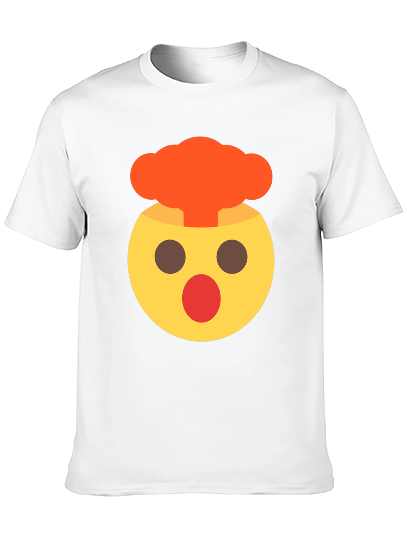 Emoji Mind Explosion Black T-Shirt
