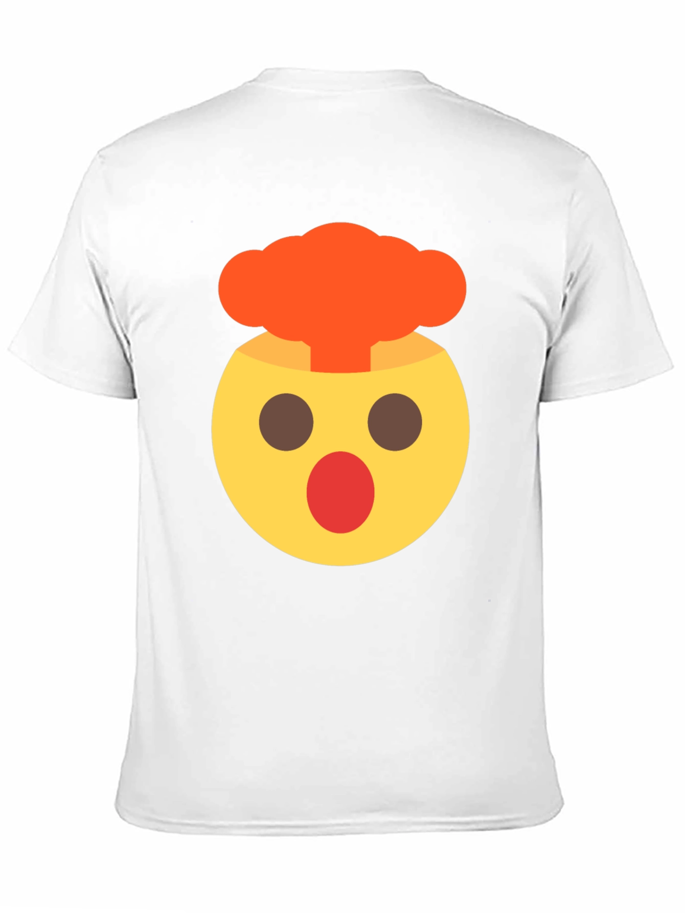 Emoji Mind Explosion Black T-Shirt