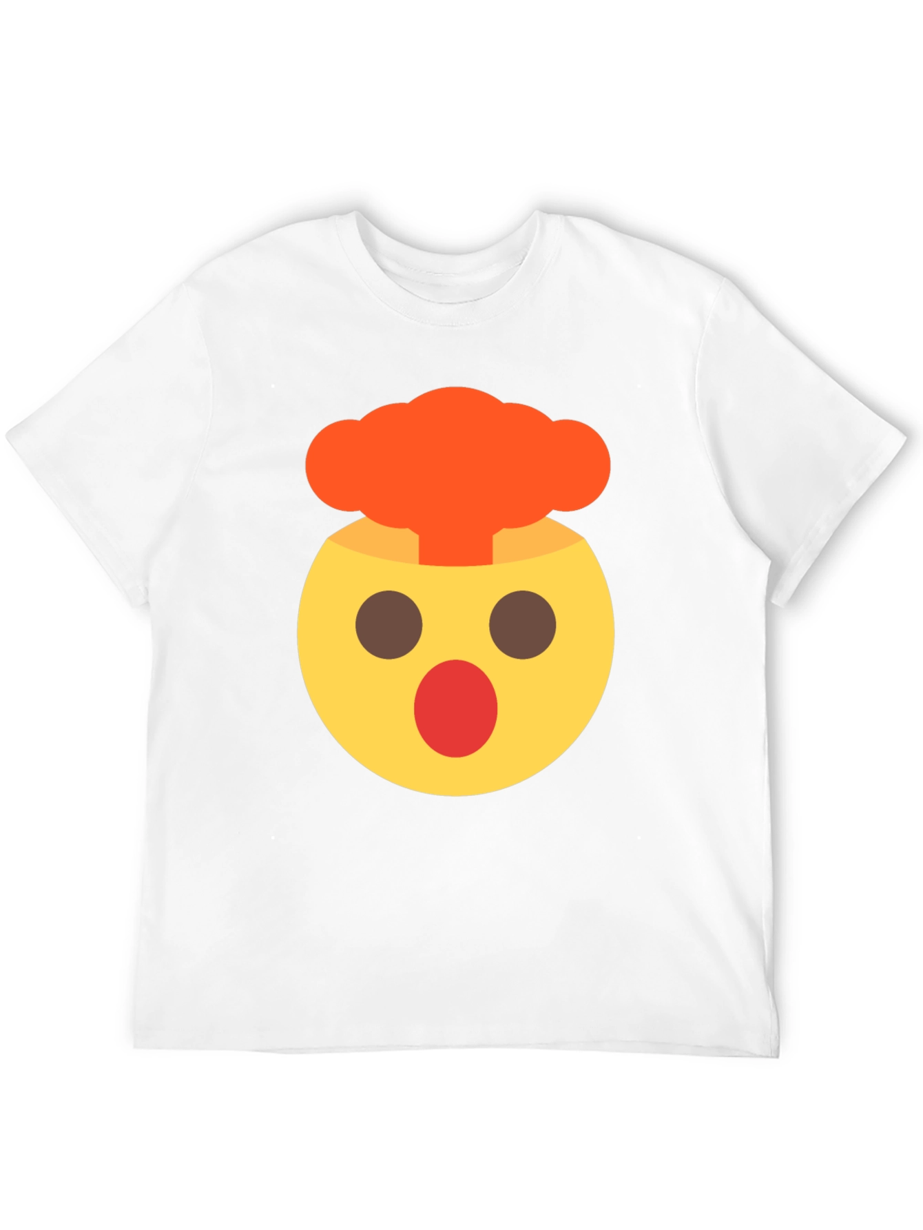 Emoji Mind Explosion Black T-Shirt