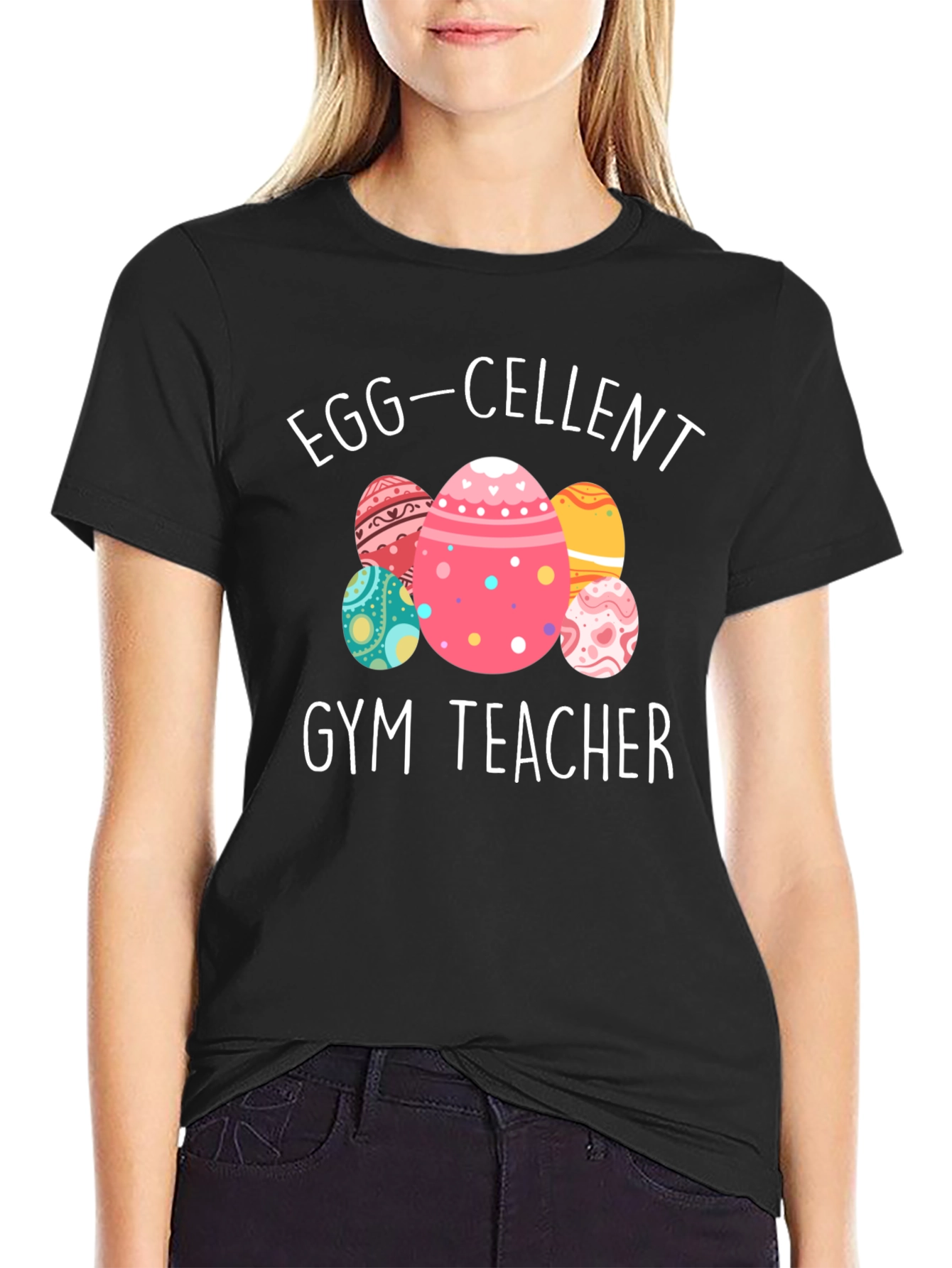 Egg-cellent Gym Teacher Easter T-Shirt