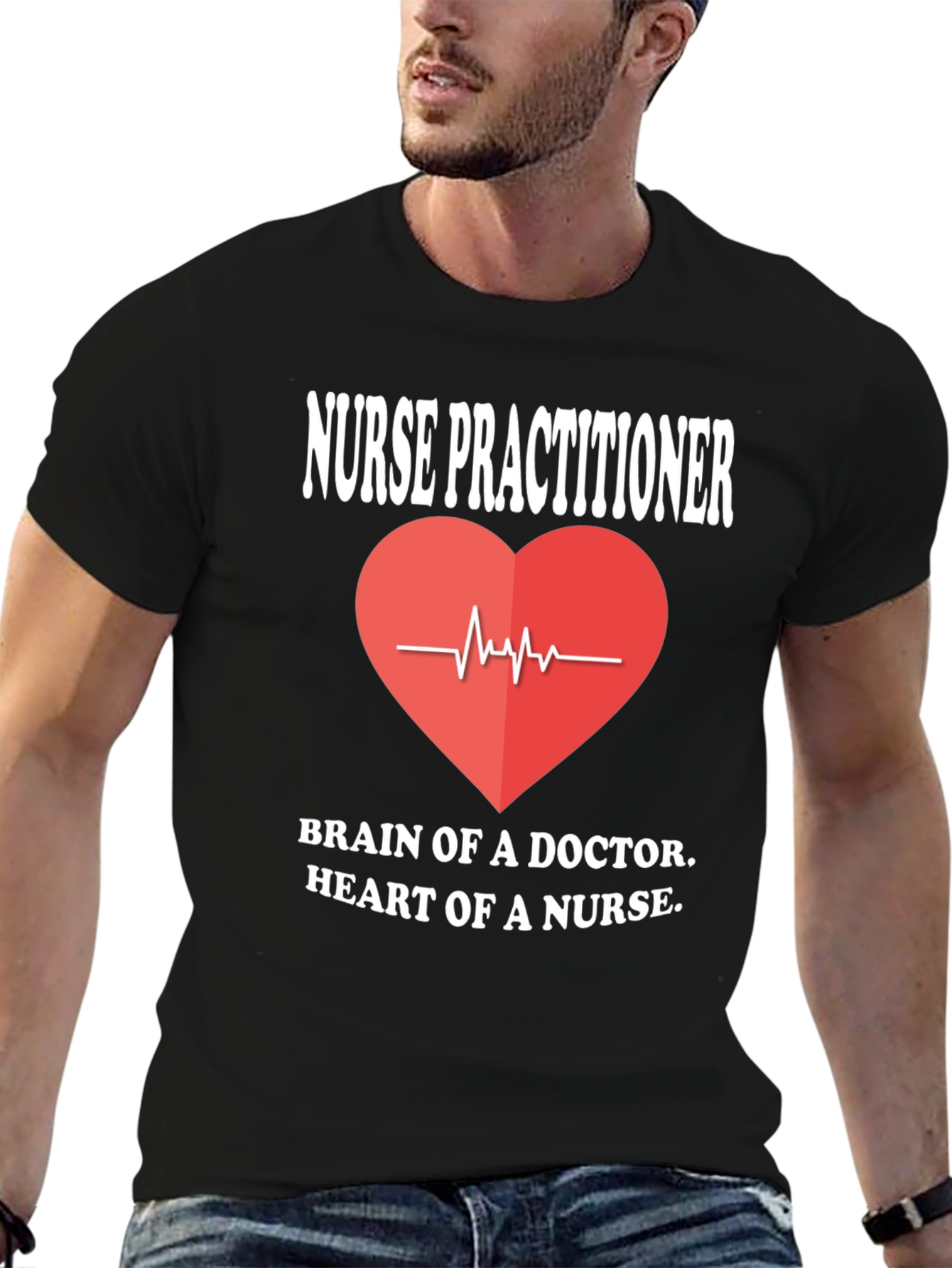 Nurse Practitioner Heartbeat T-Shirt