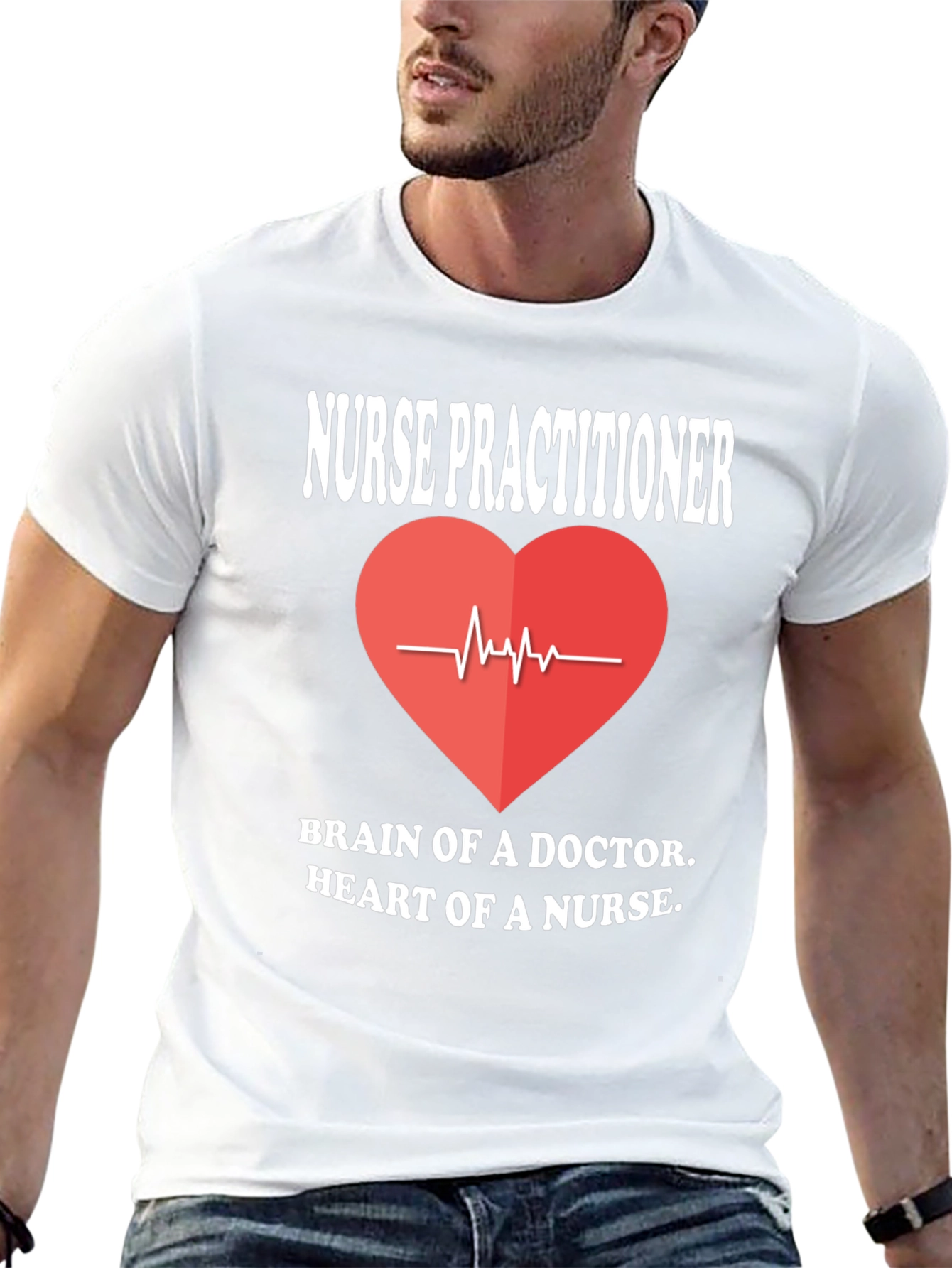 Nurse Practitioner Heartbeat T-Shirt