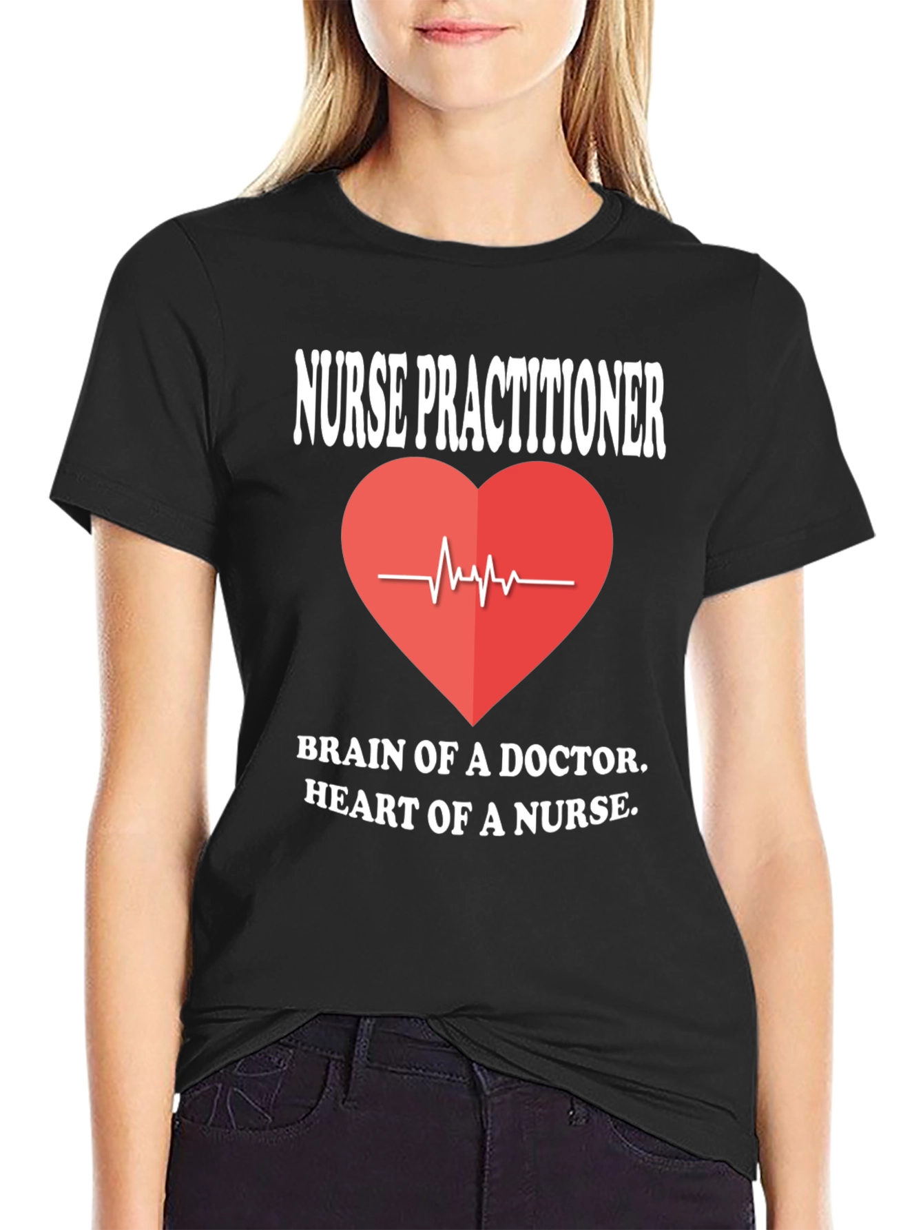 Nurse Practitioner Heartbeat T-Shirt