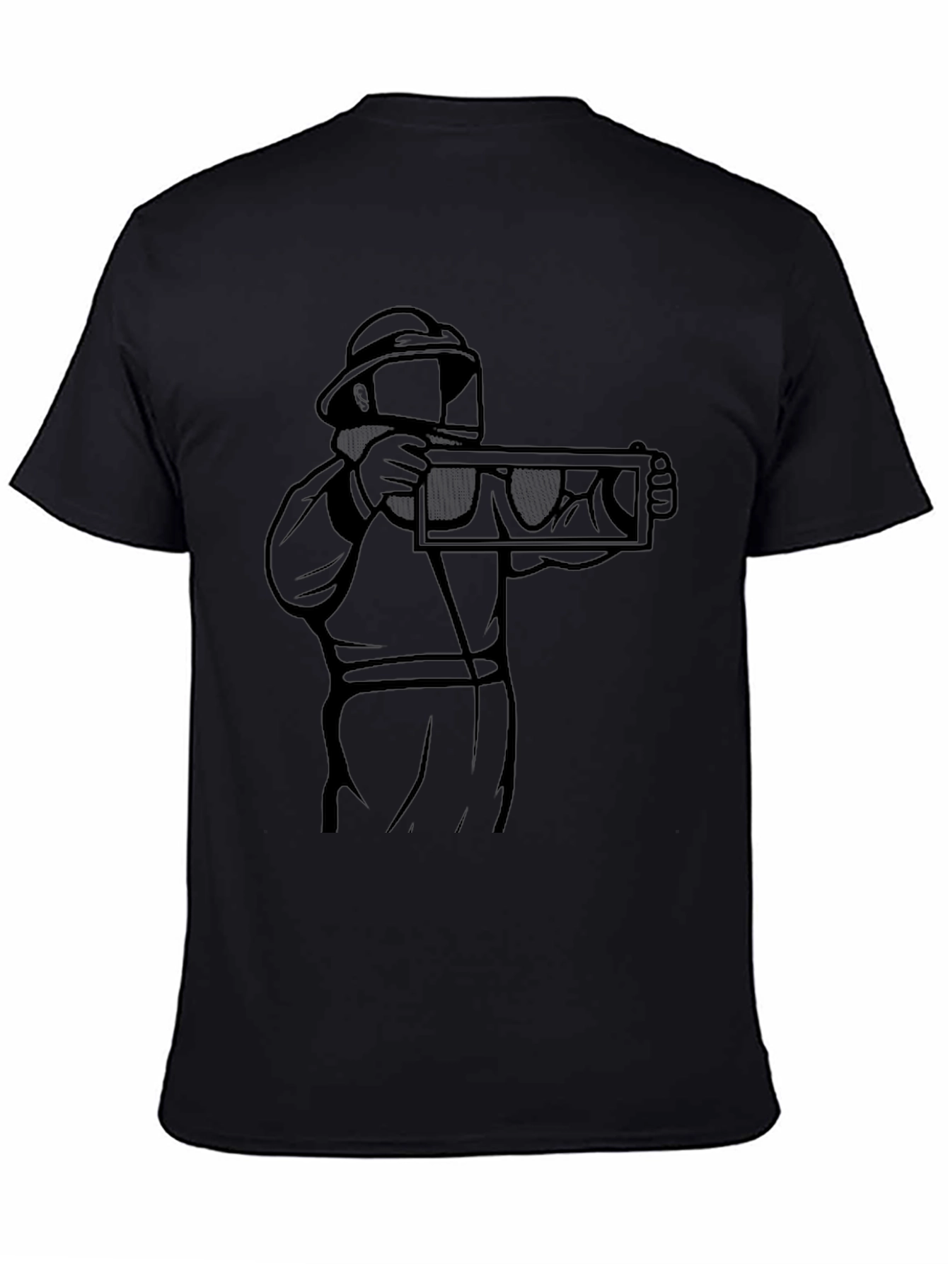 Beekeeper Graphic Tee - Honey Harvesting T-Shirt