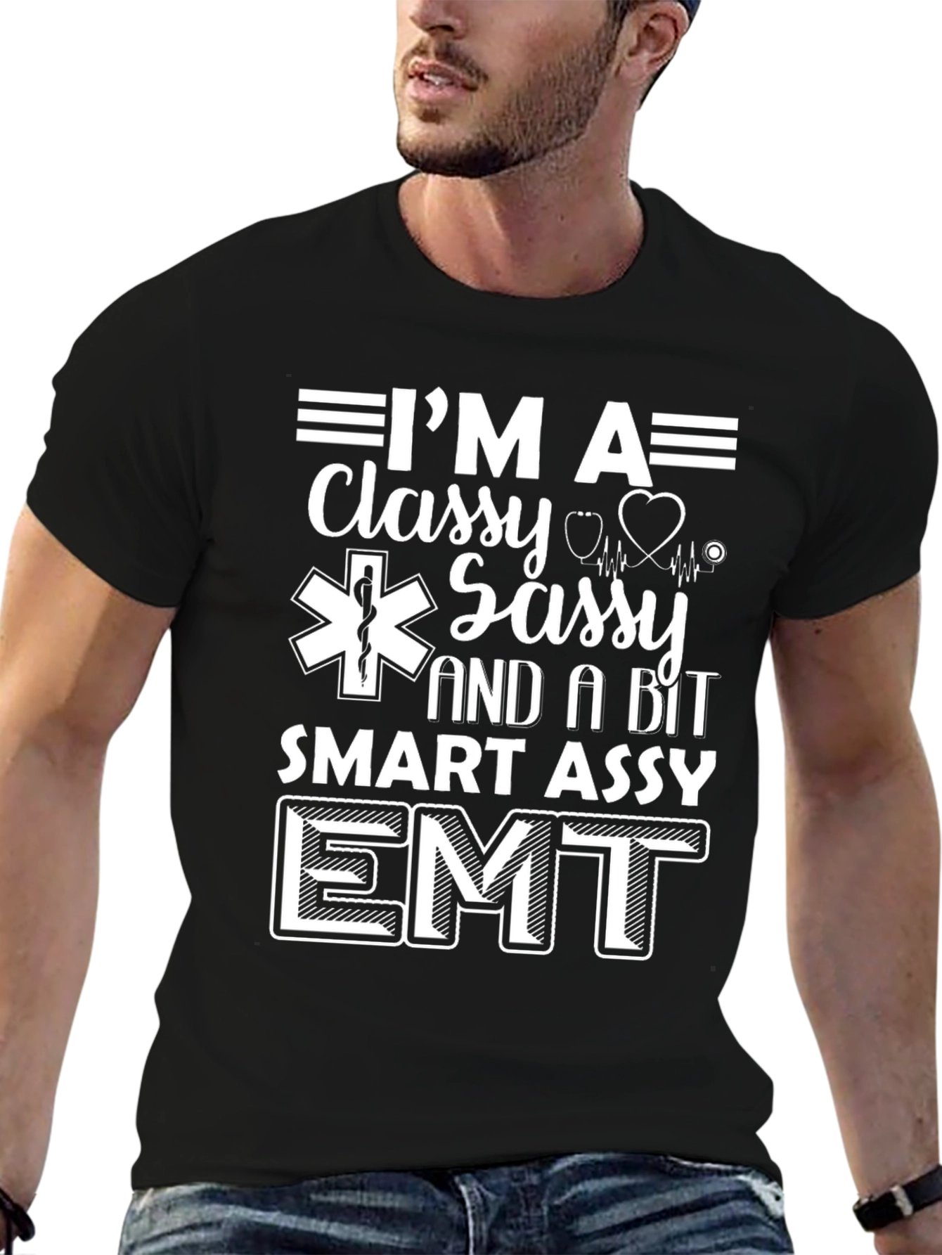 Classy Sassy EMT T-Shirt - Emergency Medical Tech Tee