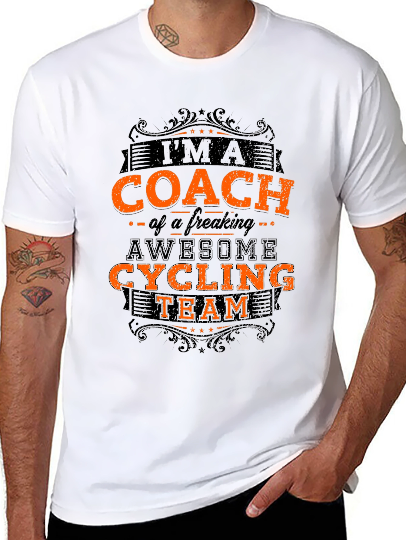 Awesome Cycling Coach T-Shirt