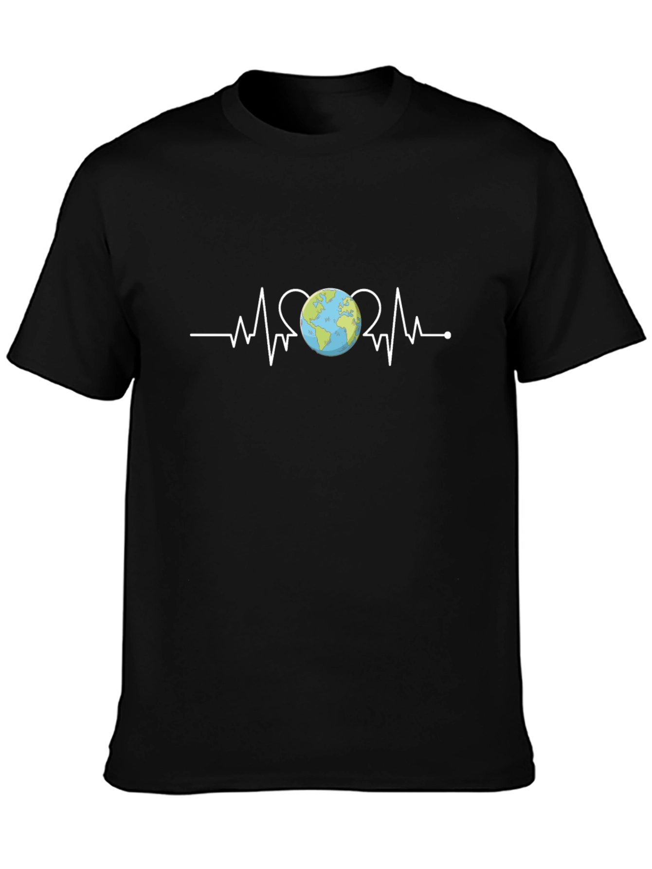 Earth Vitals Graphic Tee - Love Our Planet T-Shirt