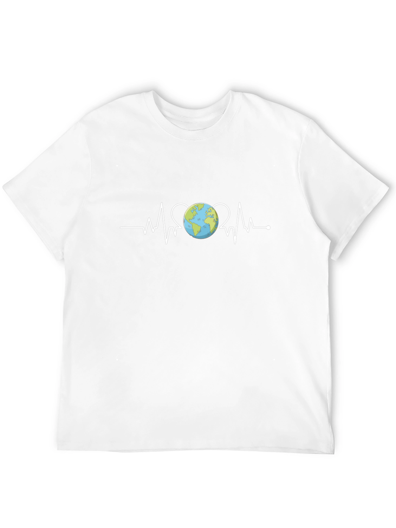 Earth Vitals Graphic Tee - Love Our Planet T-Shirt