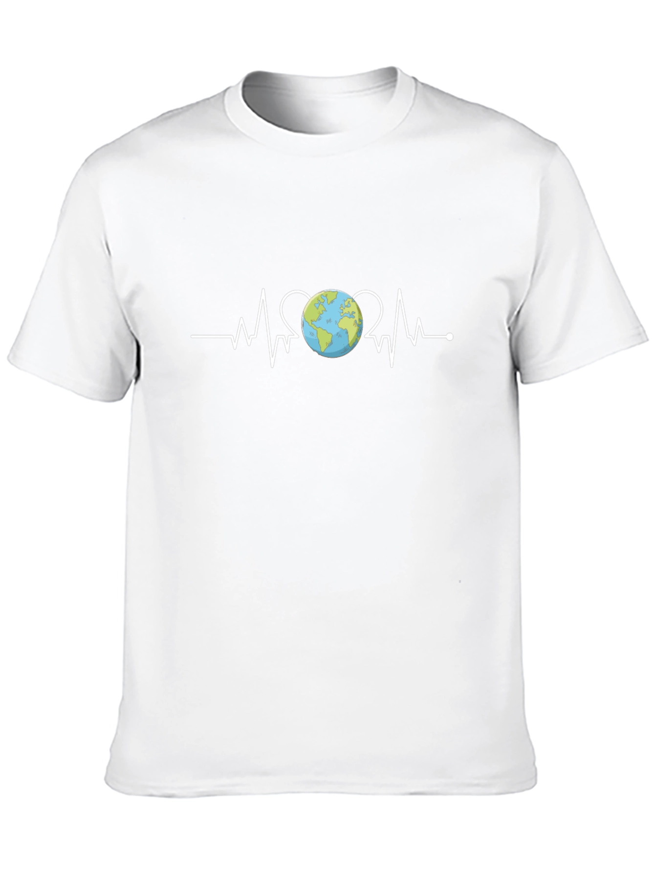 Earth Vitals Graphic Tee - Love Our Planet T-Shirt