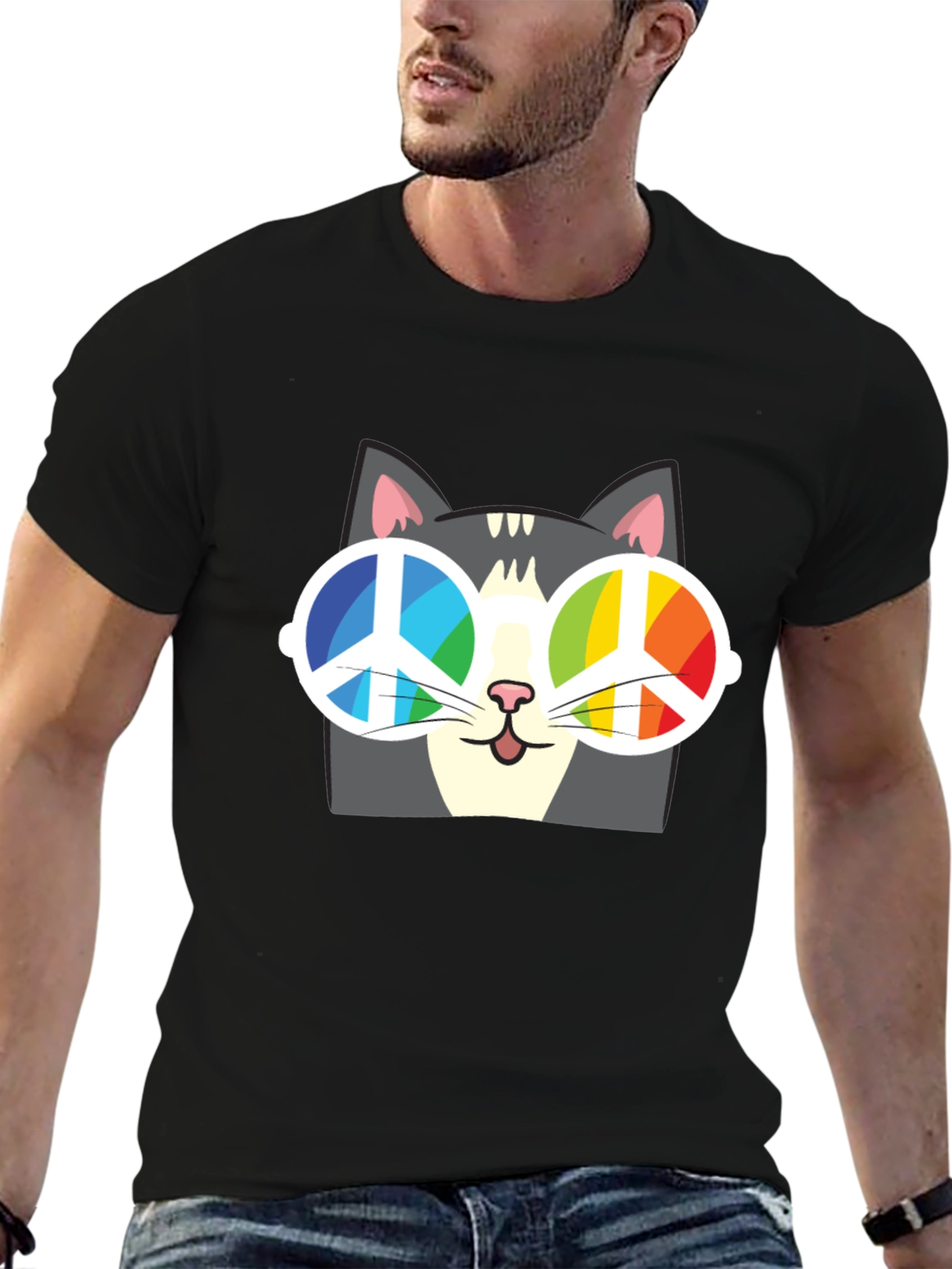 Peace Cat T-Shirt