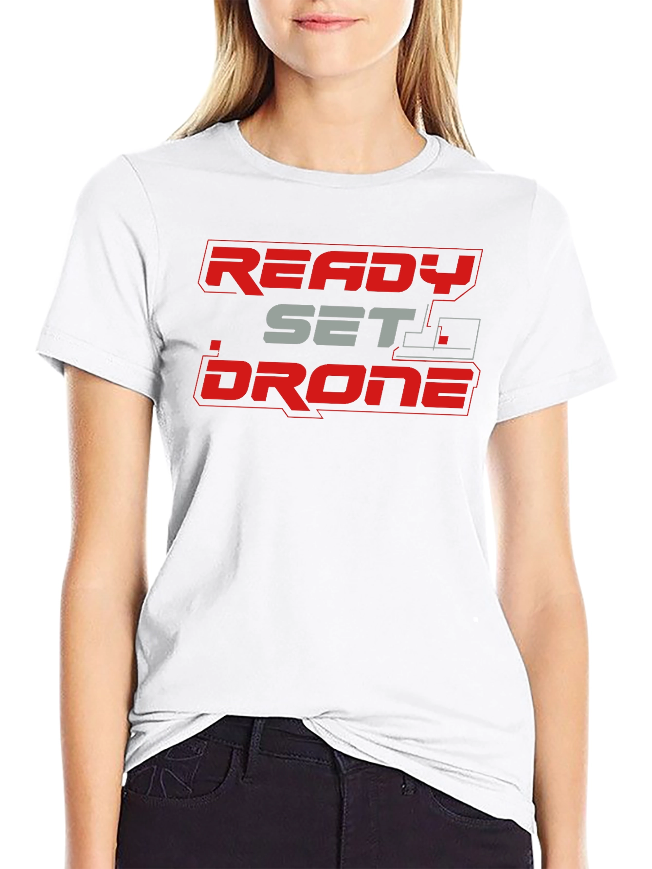 Ready Set Drone Graphic T-Shirt