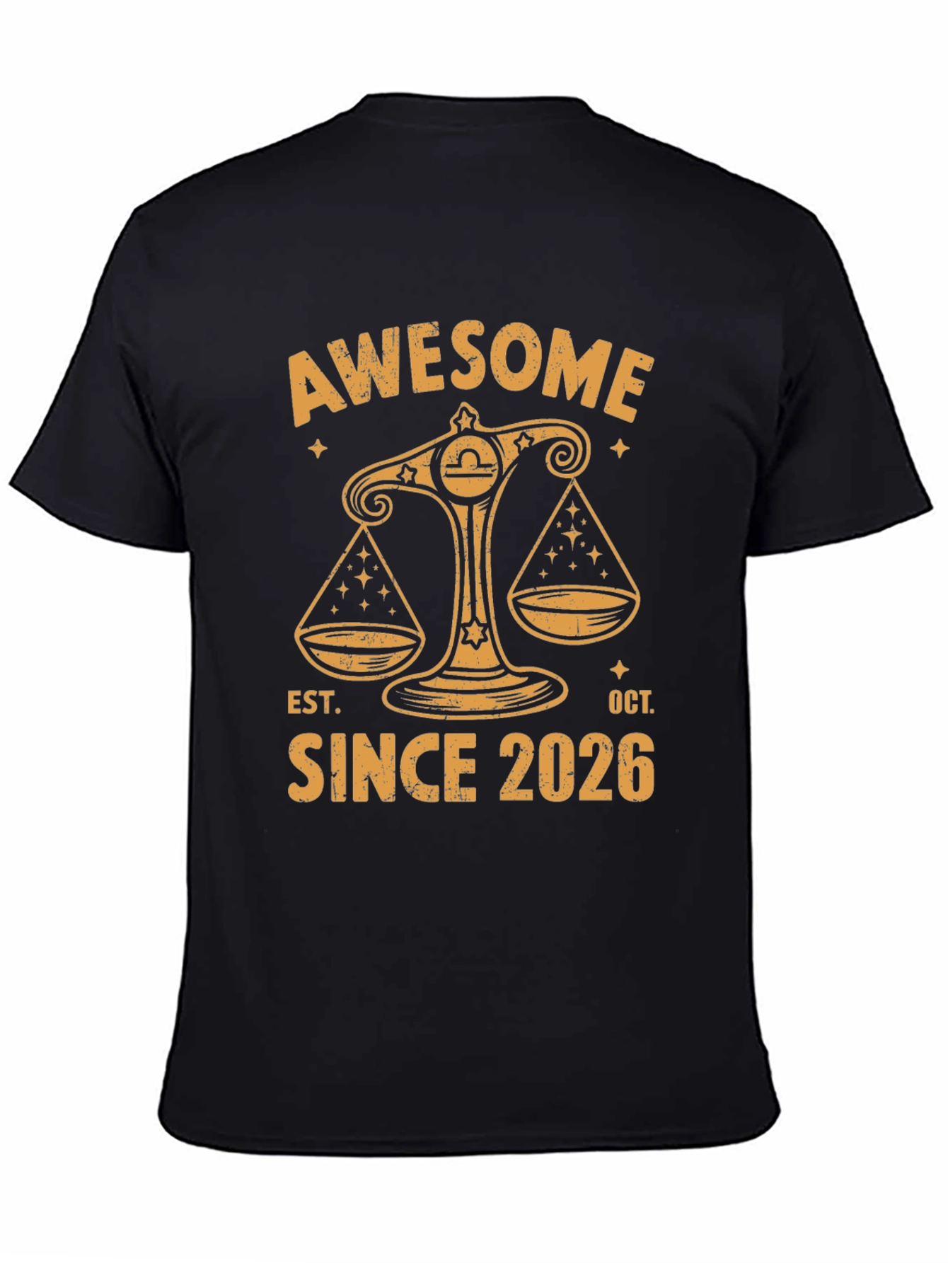 Awesome Since 2026 Libra Zodiac T-Shirt