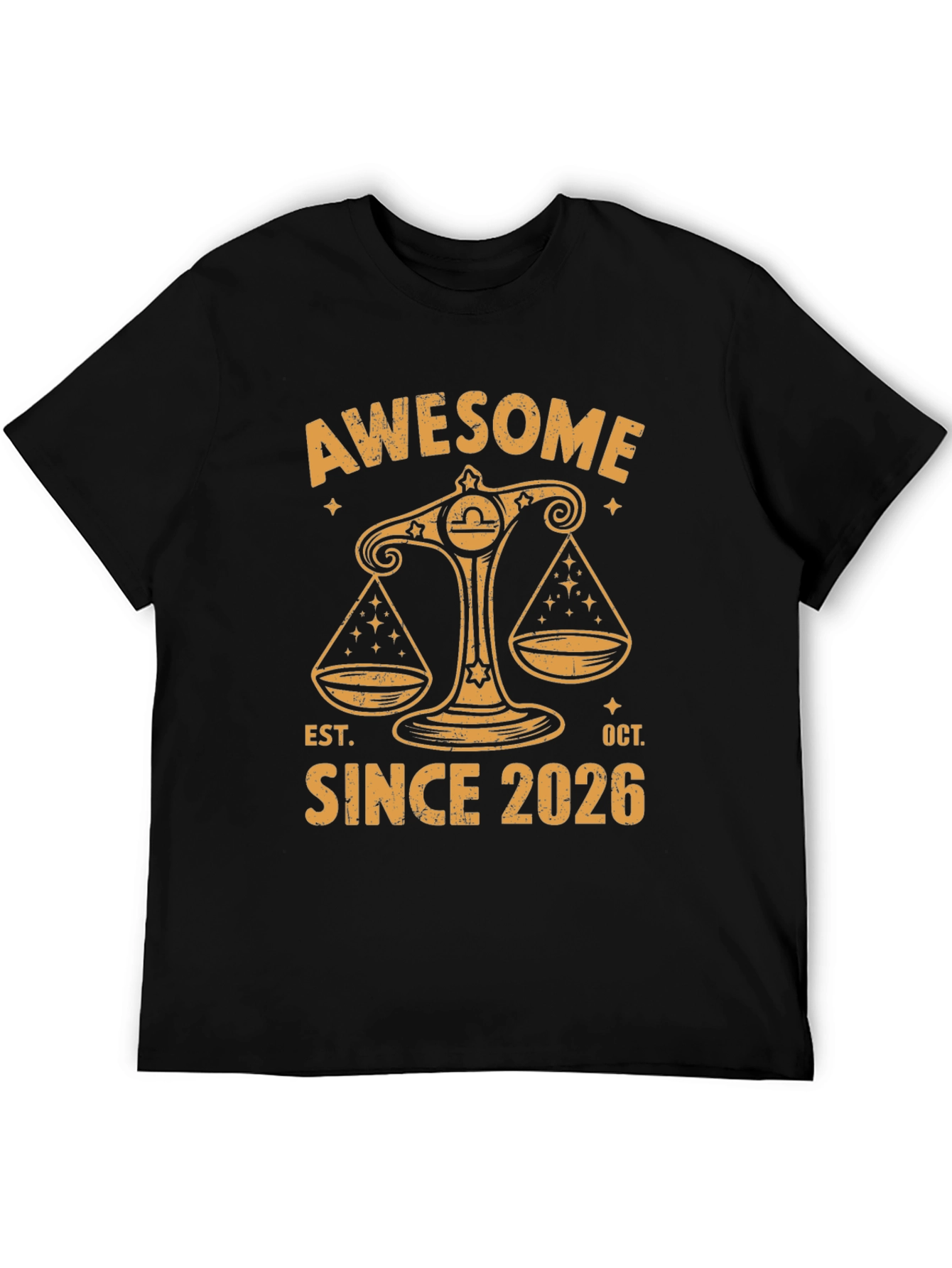 Awesome Since 2026 Libra Zodiac T-Shirt