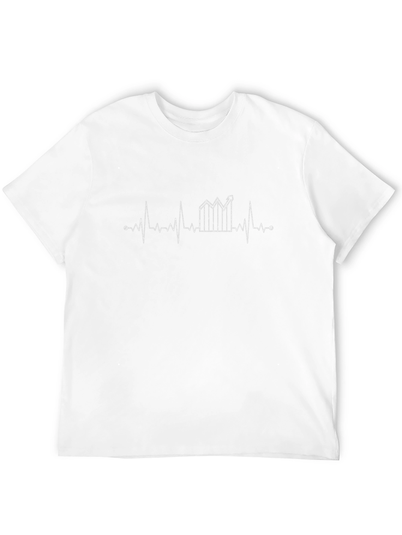 Traders Heartbeat T-Shirt - Black Cotton Tee