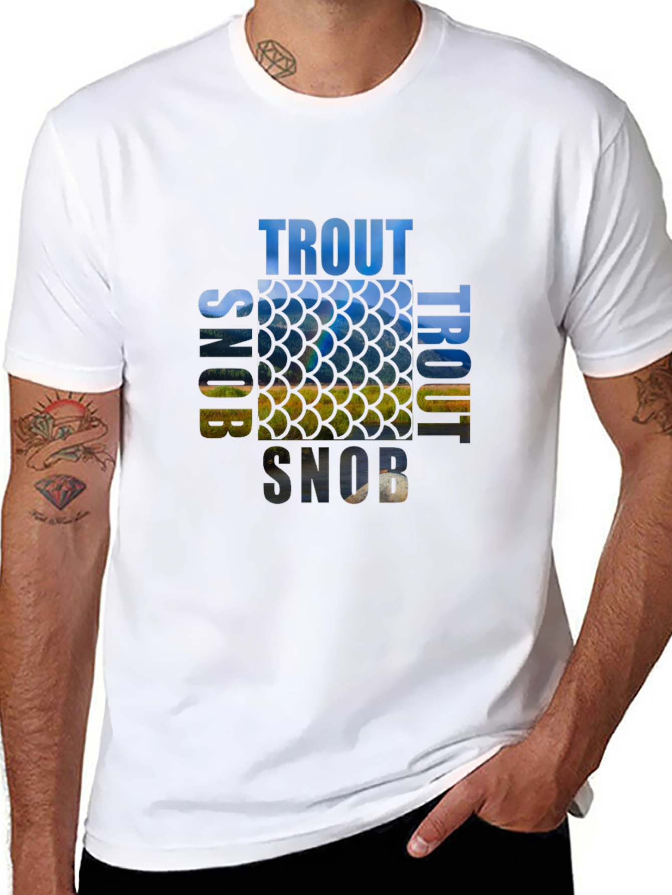 Trout Snob Graphic T-Shirt - Angler Apparel
