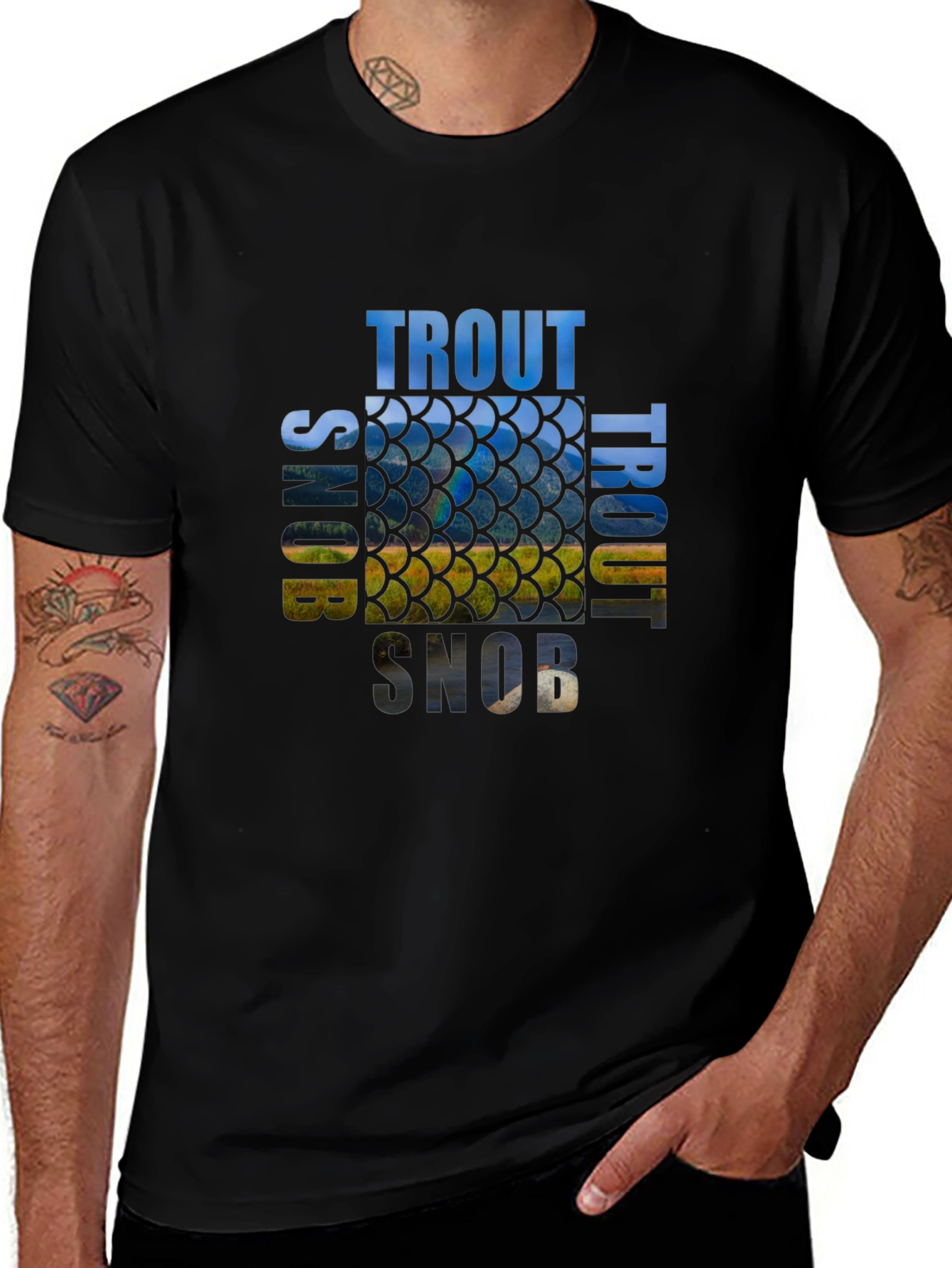 Trout Snob Graphic T-Shirt - Angler Apparel