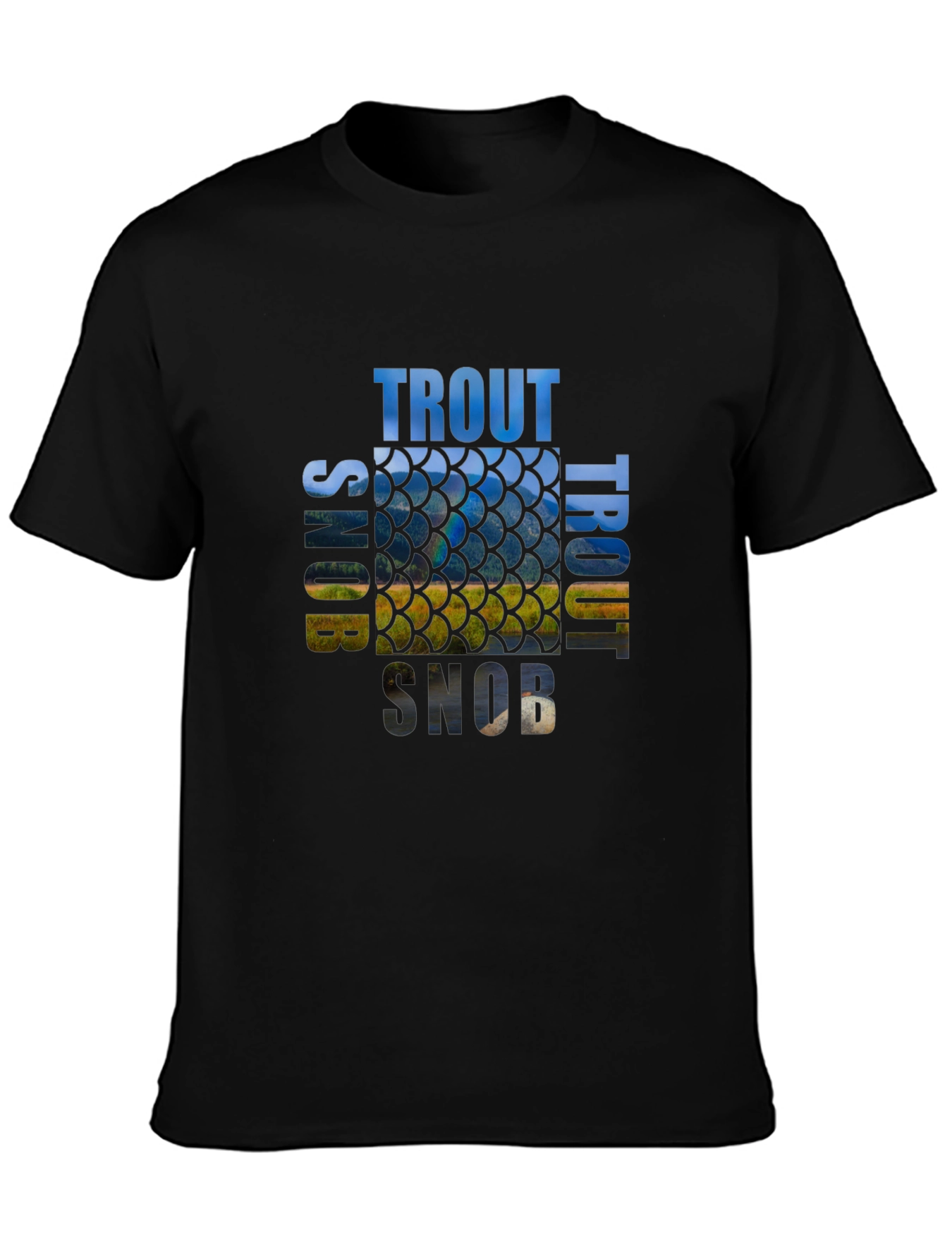 Trout Snob Graphic T-Shirt - Angler Apparel
