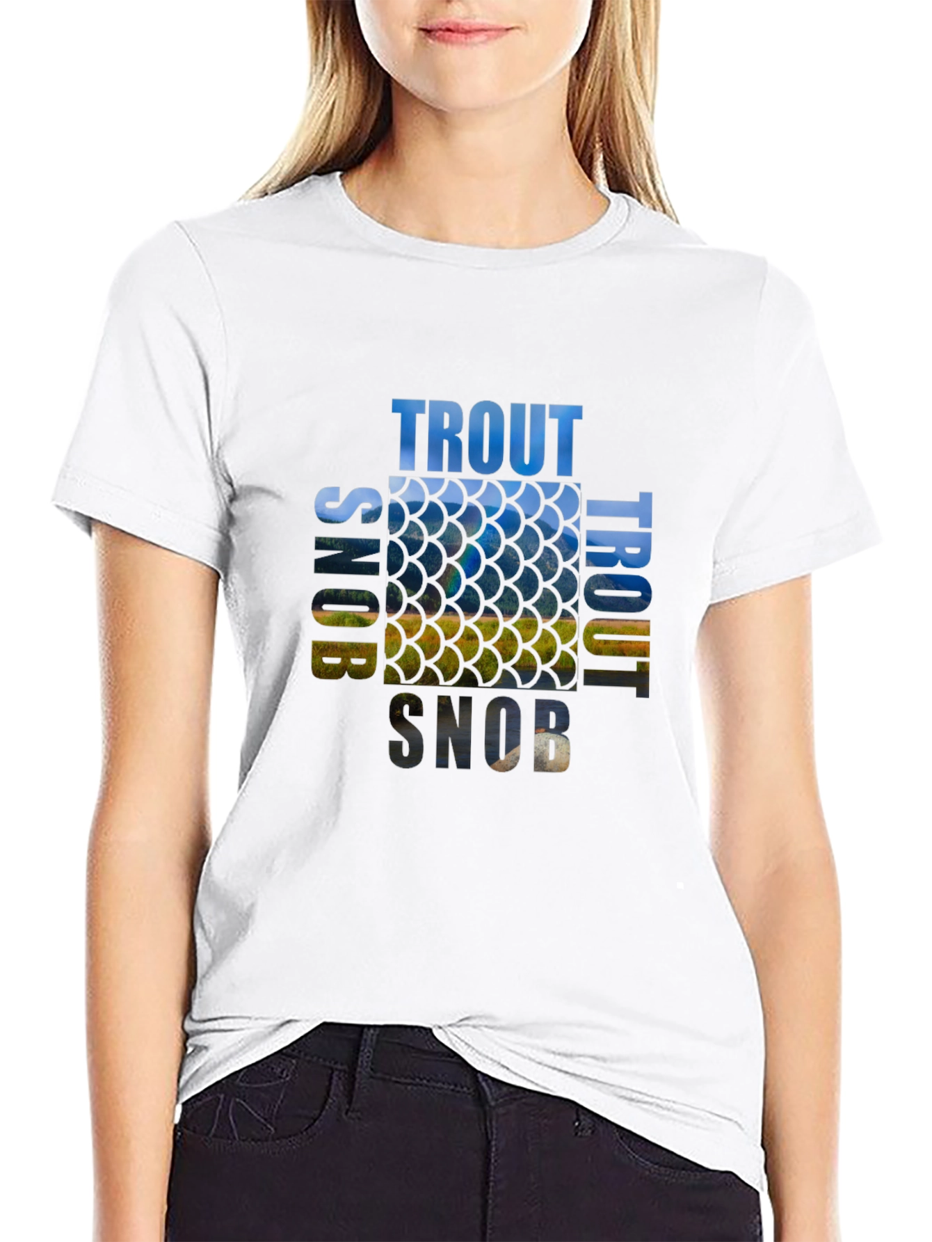 Trout Snob Graphic T-Shirt - Angler Apparel