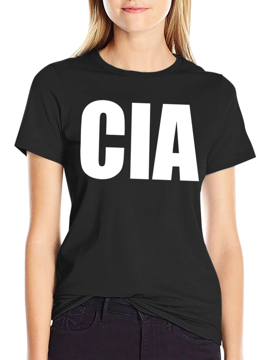 CIA Graphic T-Shirt - Bold Statement Tee
