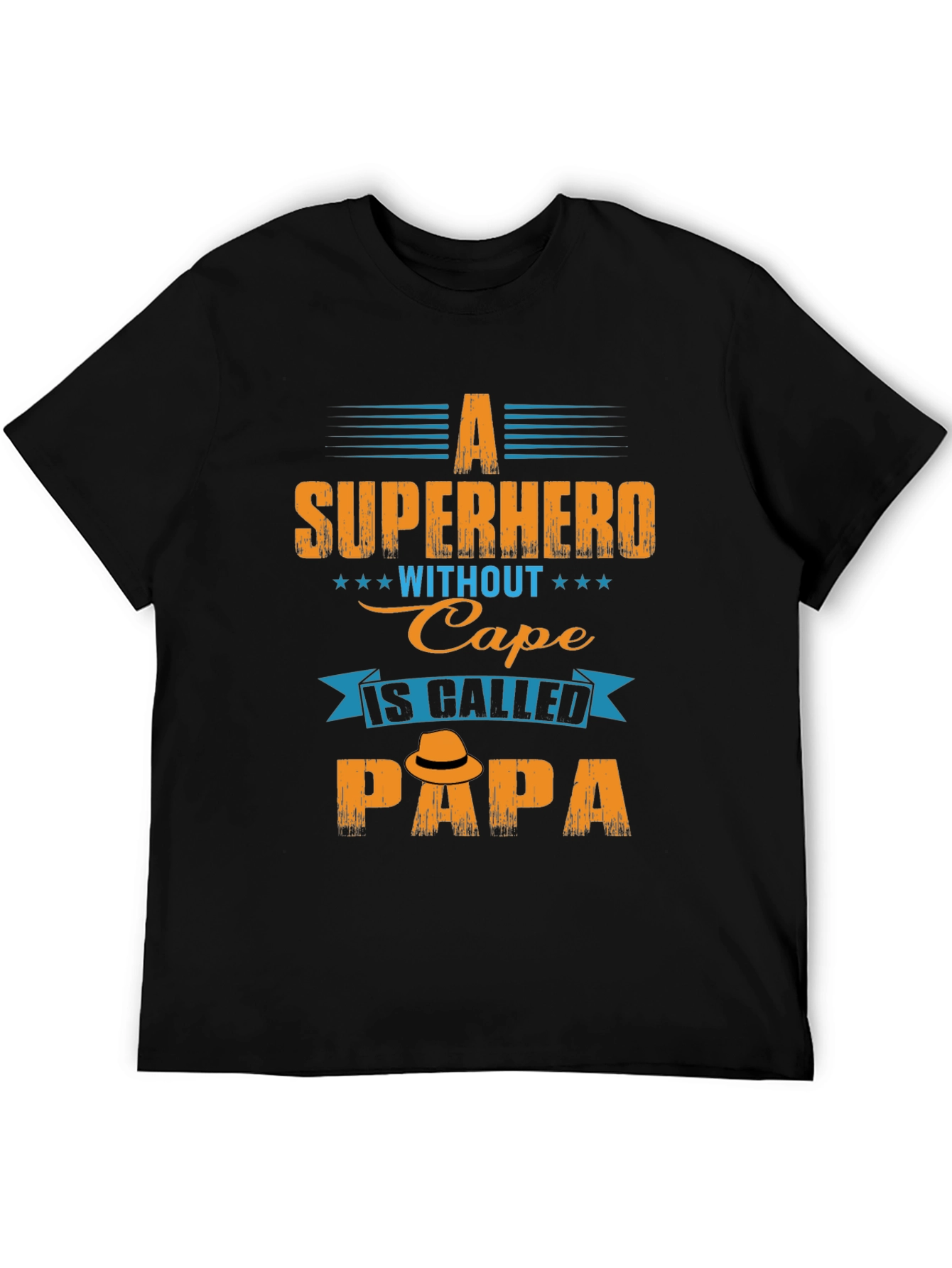 Superhero Papa T-Shirt - Fathers Day Gift