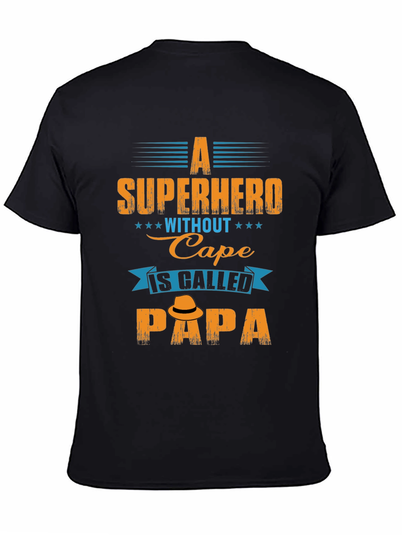 Superhero Papa T-Shirt - Fathers Day Gift