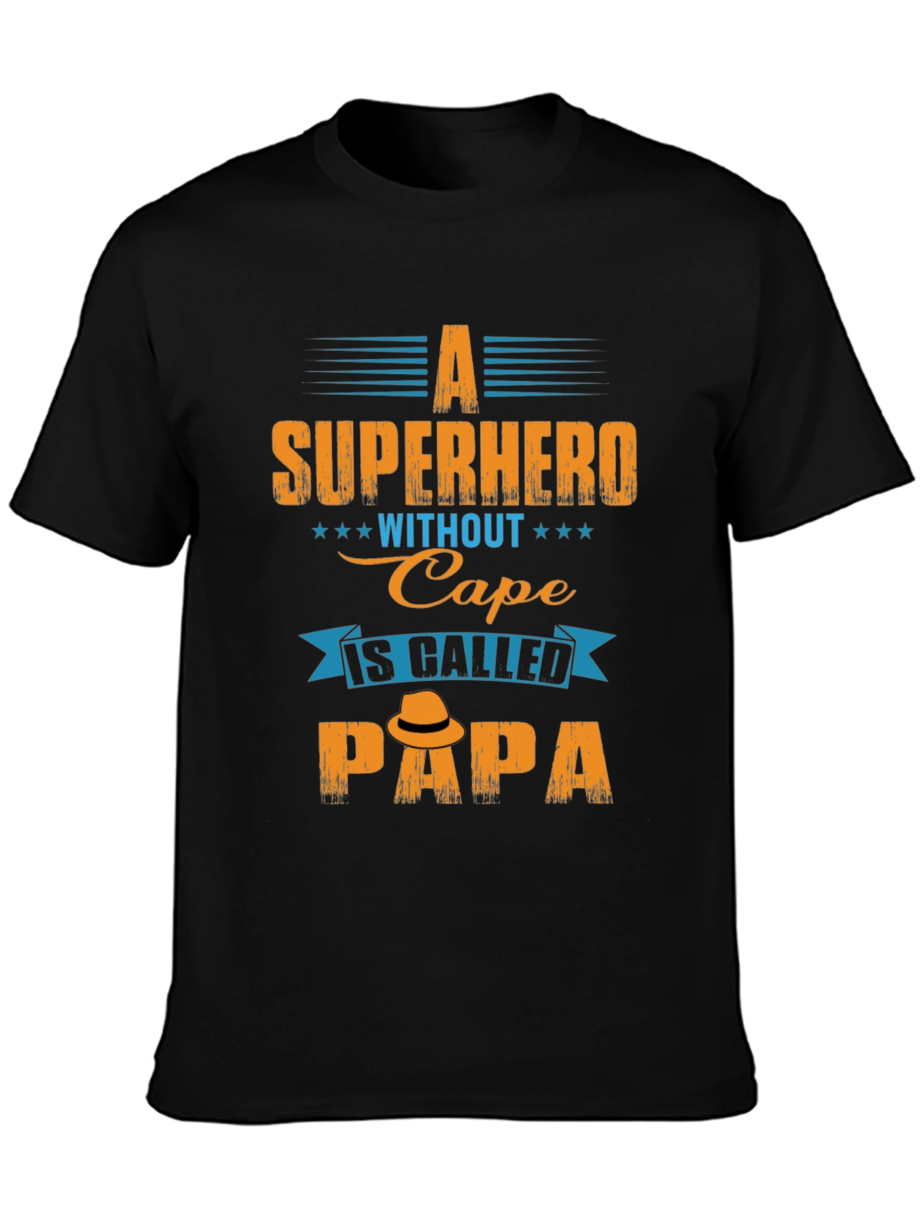 Superhero Papa T-Shirt - Fathers Day Gift