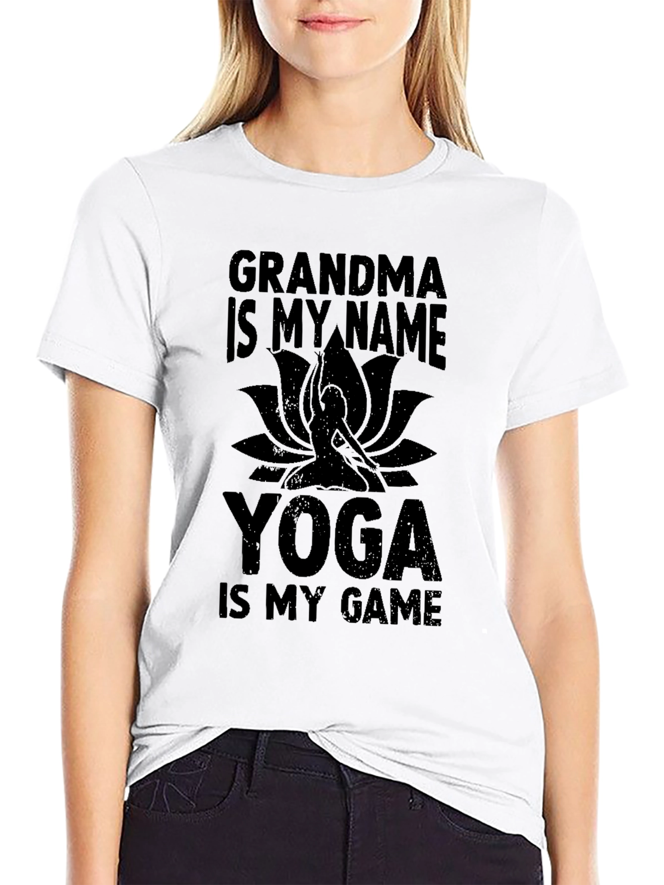 Grandma Yoga T-Shirt - Funny Yoga Lover Tee