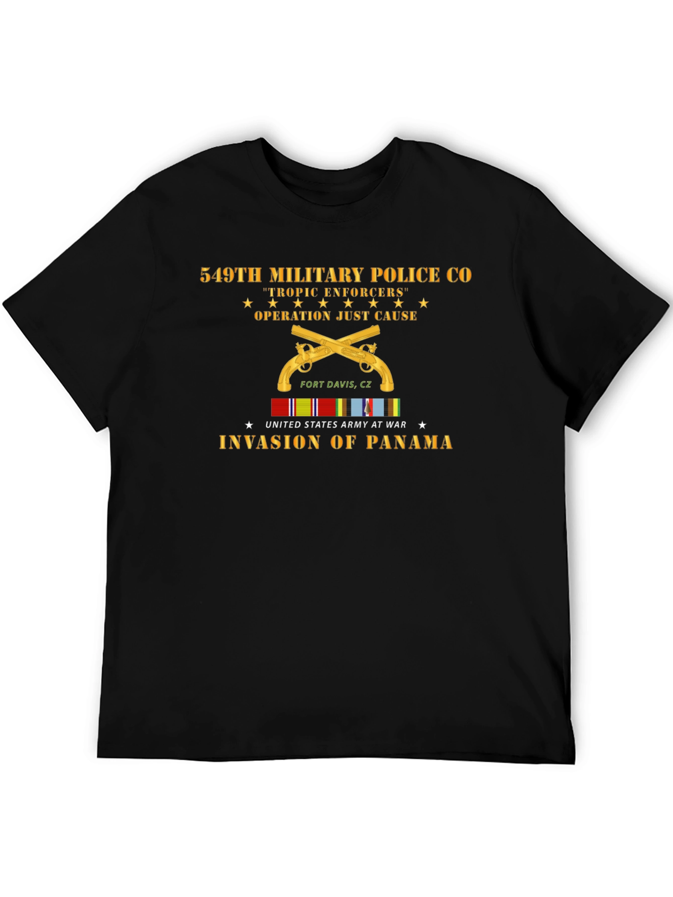 549th Military Police Co. T-Shirt - Operation Just Cause