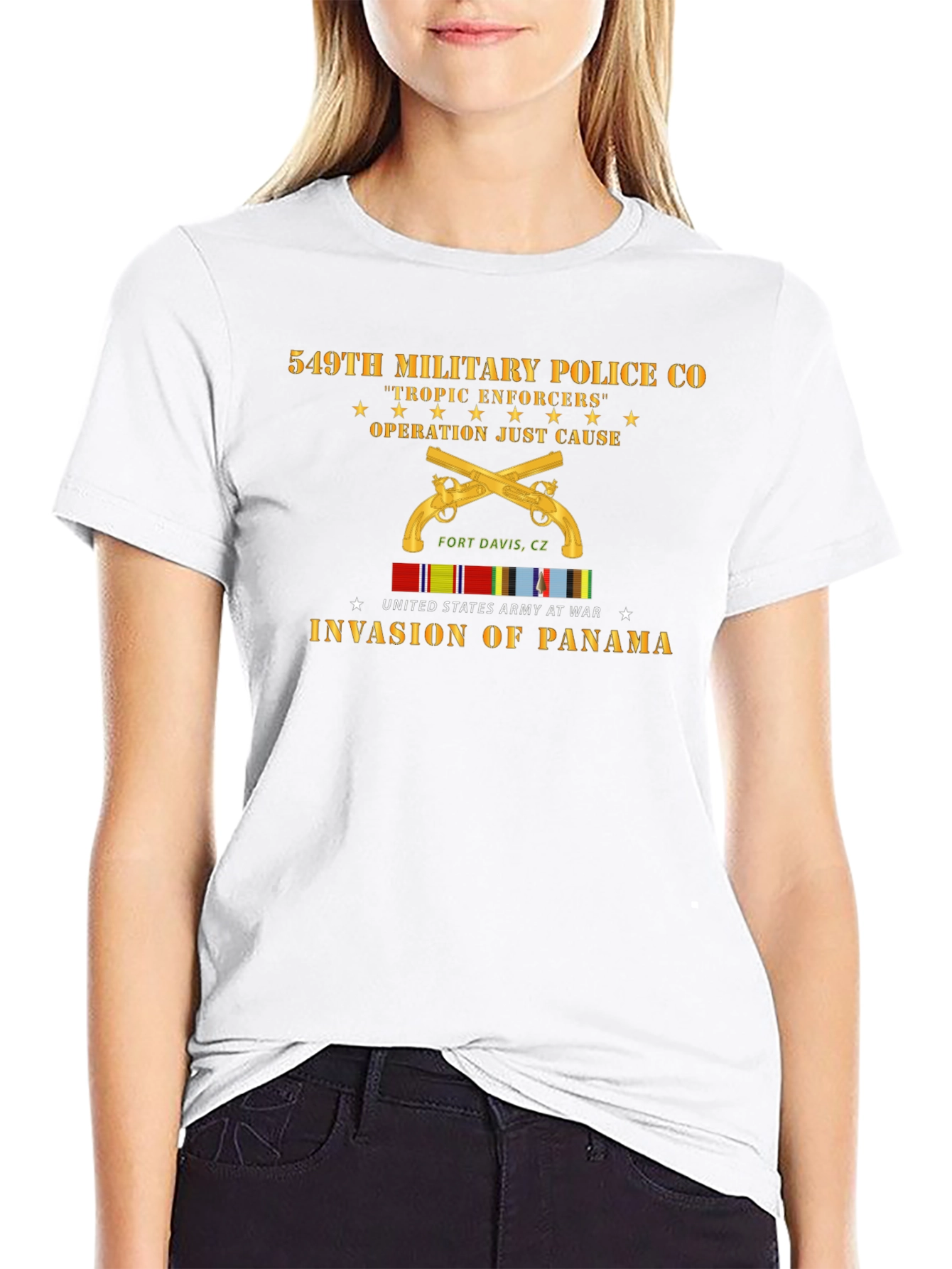 549th Military Police Co. T-Shirt - Operation Just Cause