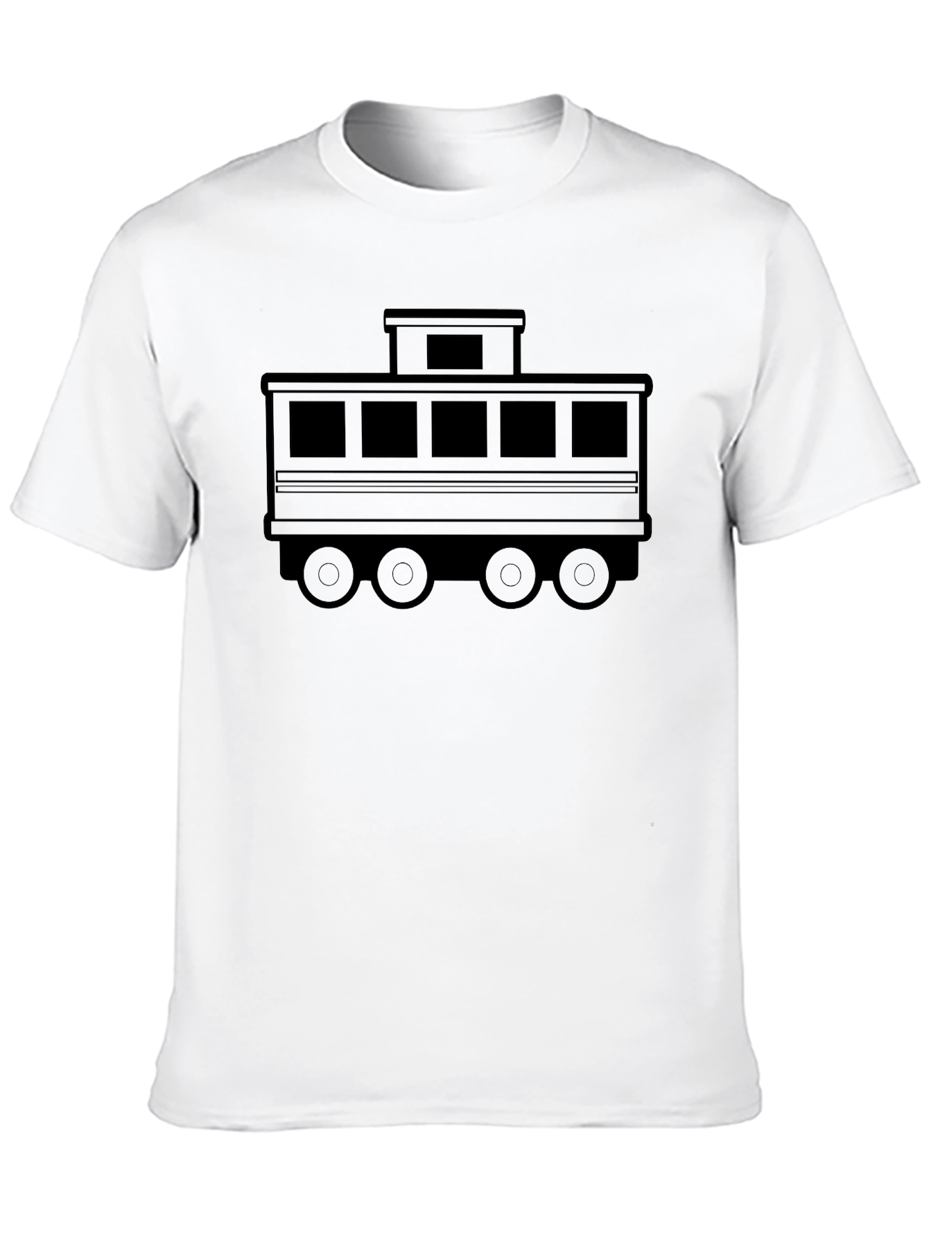 Caboose Train Graphic Tee