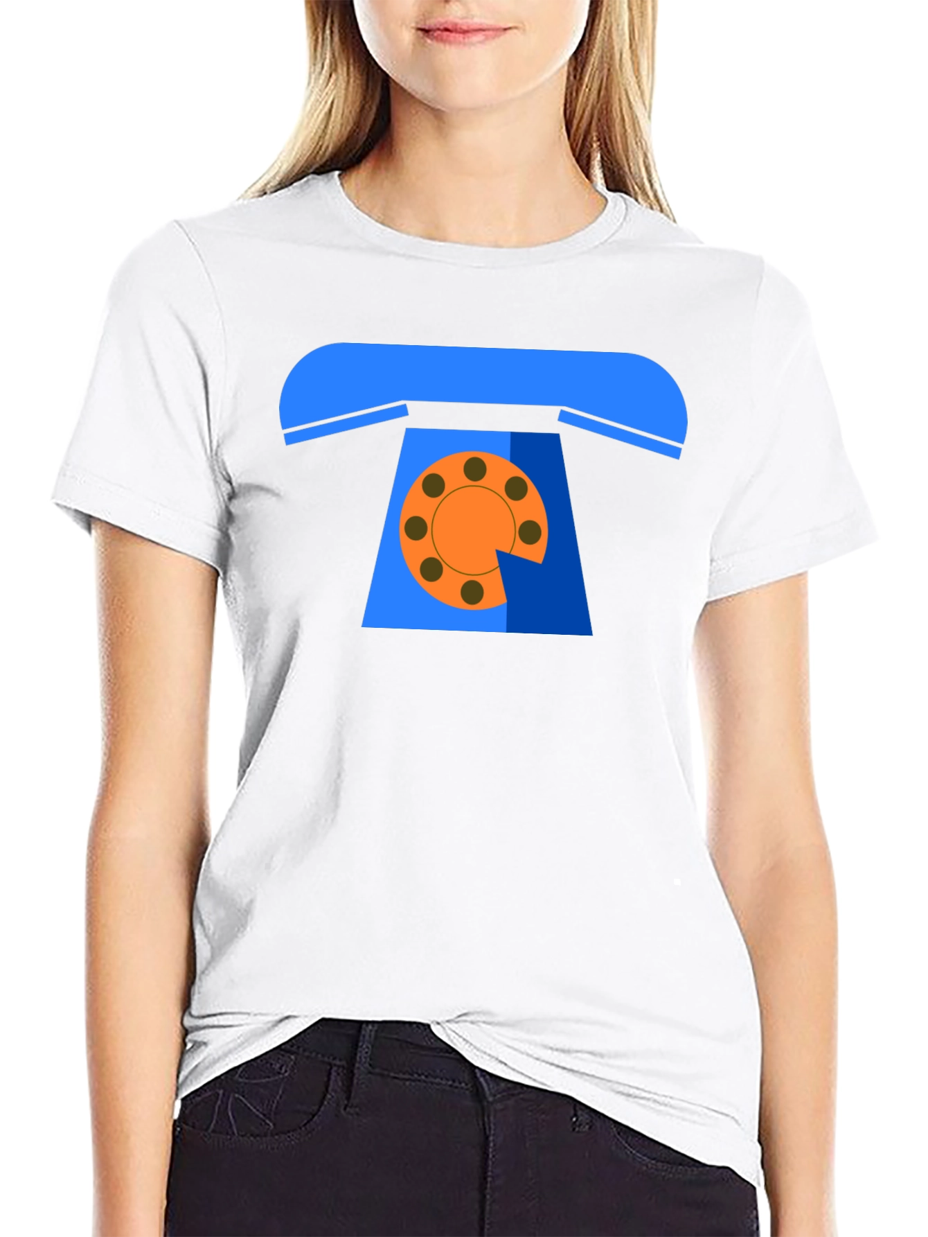 Retro Rotary Phone Graphic Tee