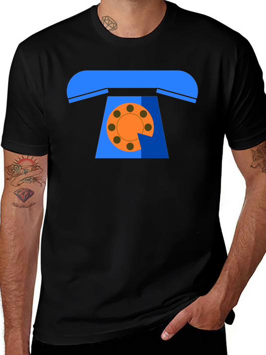 Retro Rotary Phone Graphic Tee