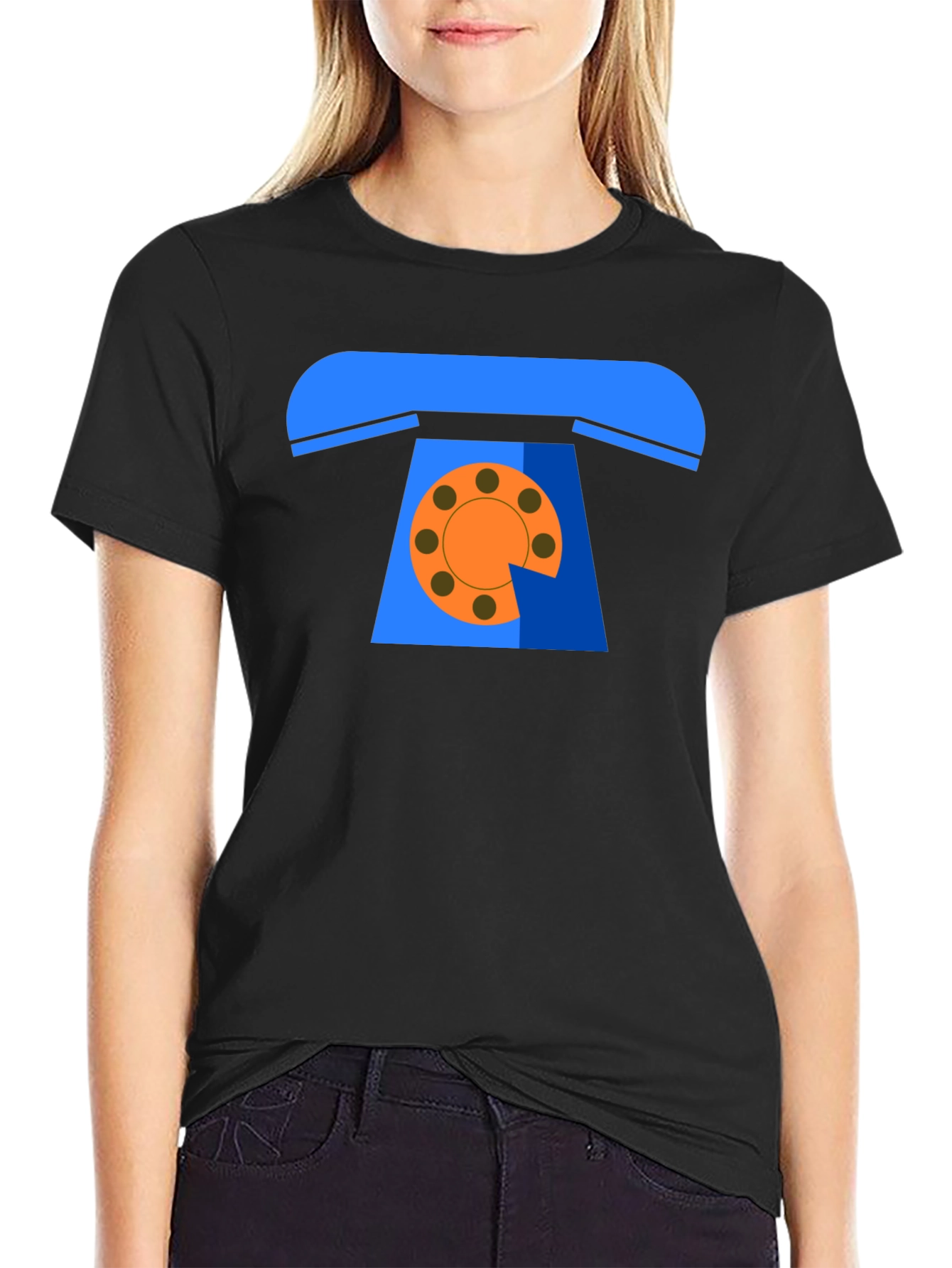 Retro Rotary Phone Graphic Tee