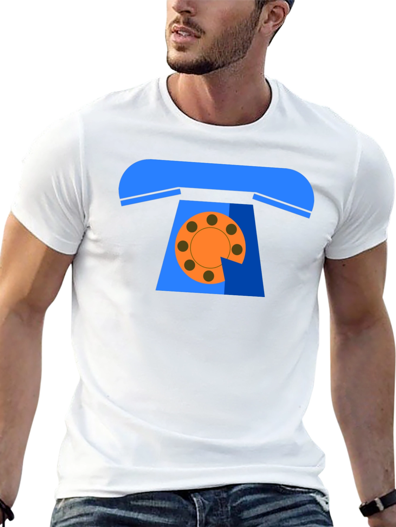 Retro Rotary Phone Graphic Tee