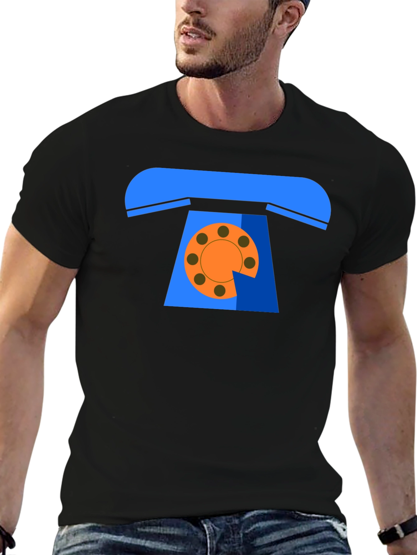 Retro Rotary Phone Graphic Tee