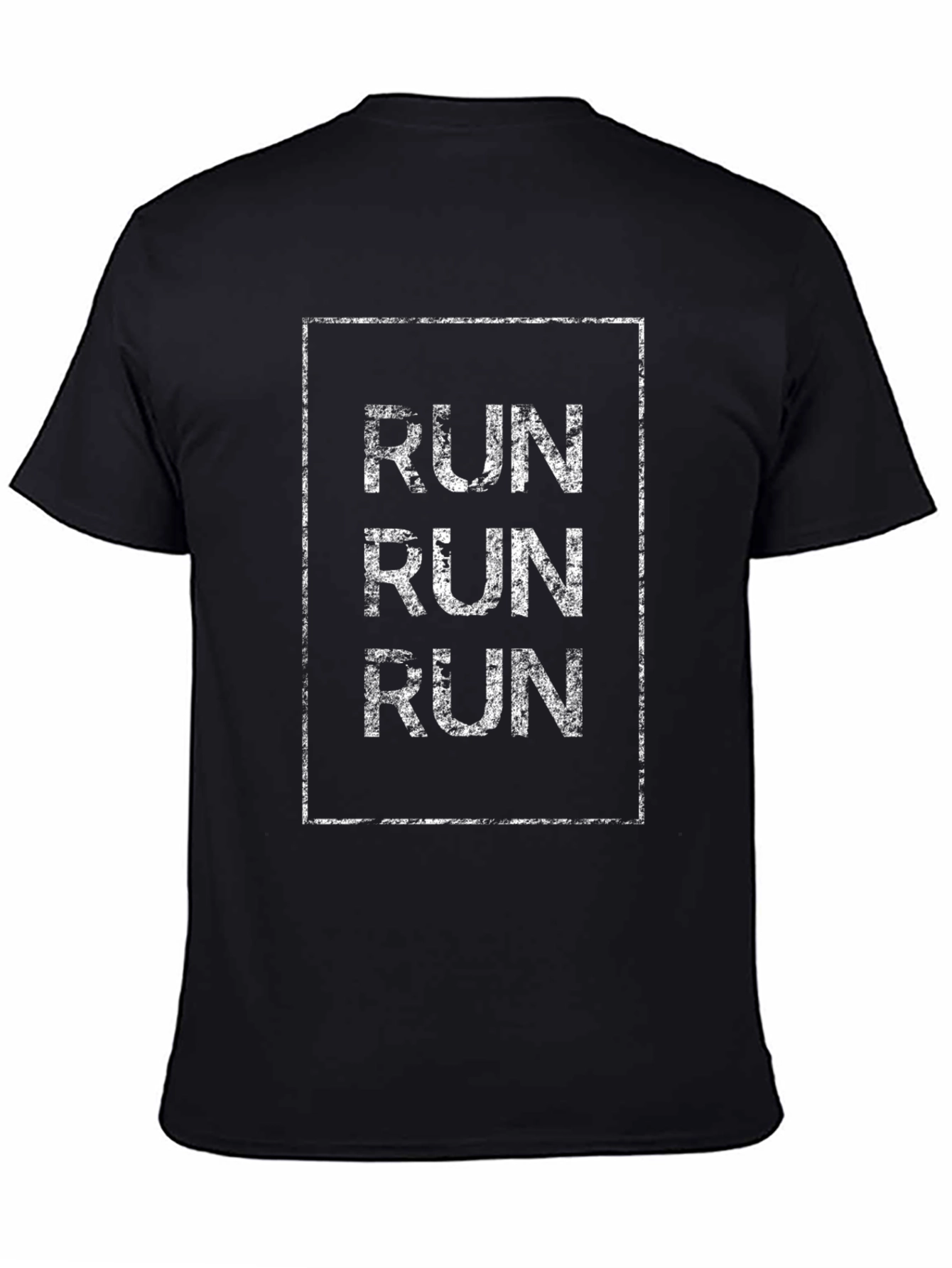 Run Text Graphic Tee