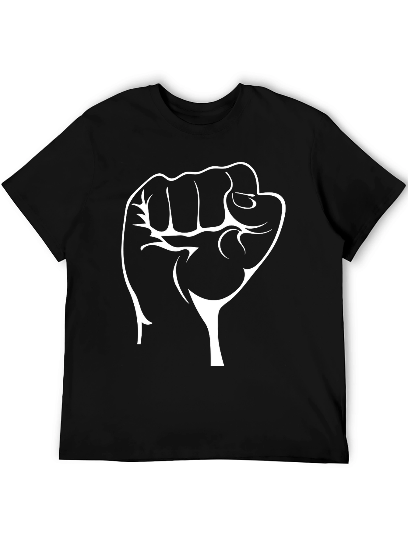 Black Power Fist Graphic T-Shirt