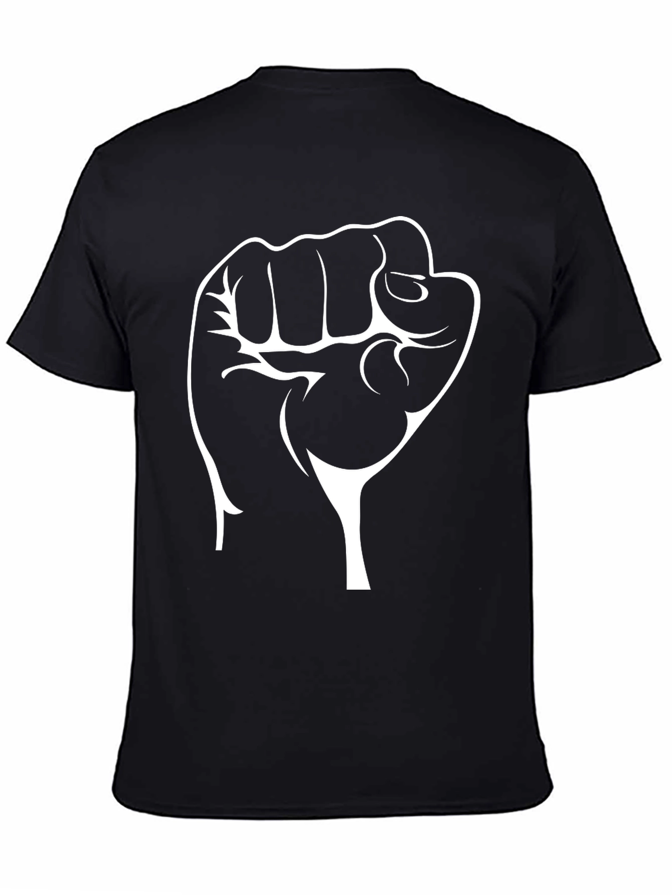 Black Power Fist Graphic T-Shirt