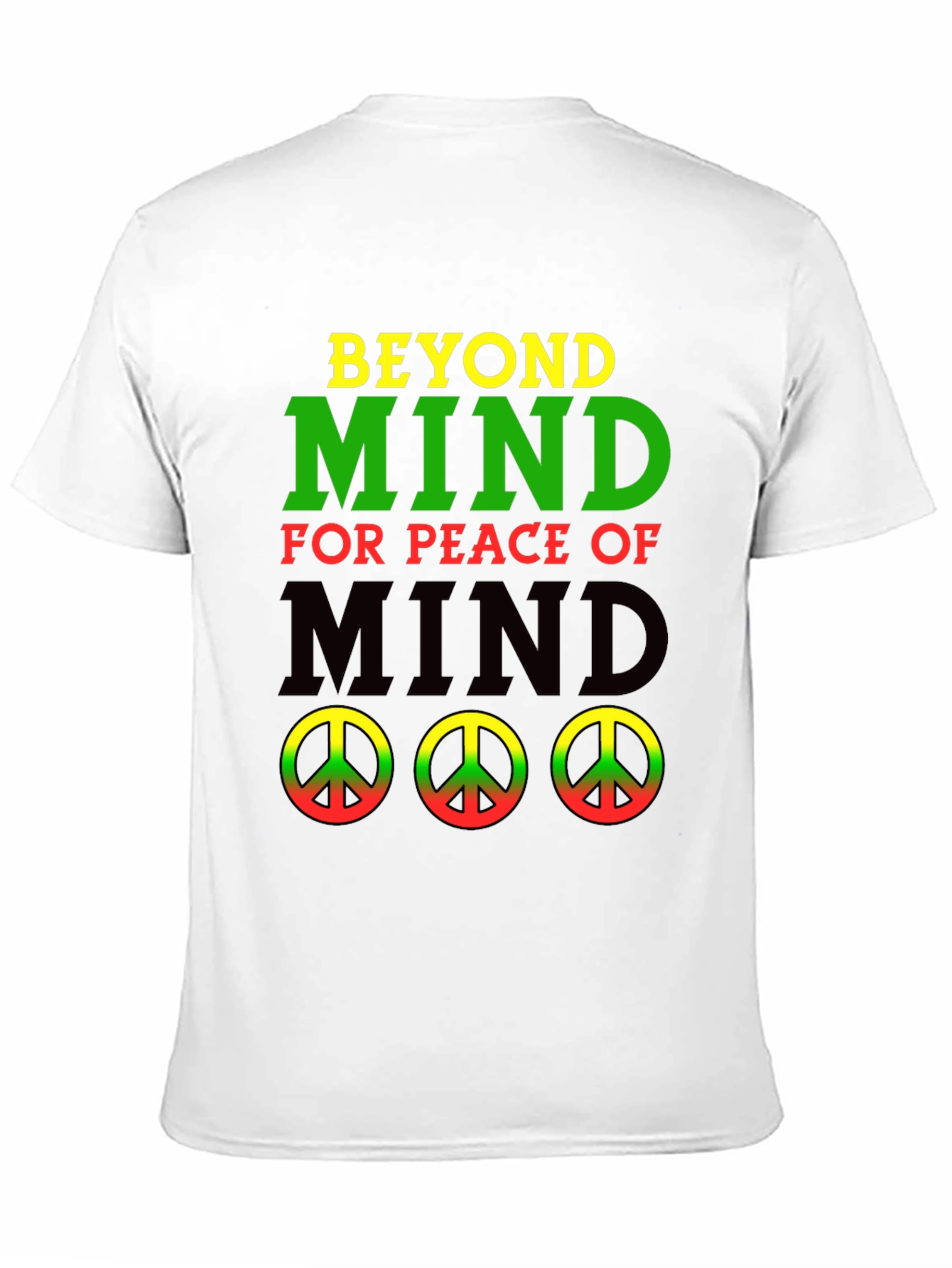 Beyond Mind Peace Graphic Tee - Black