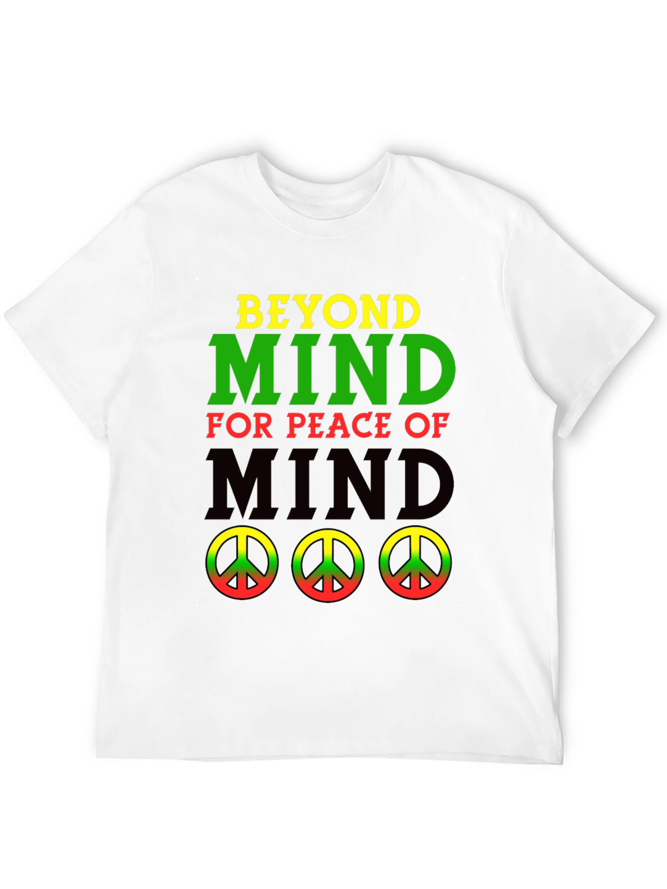 Beyond Mind Peace Graphic Tee - Black