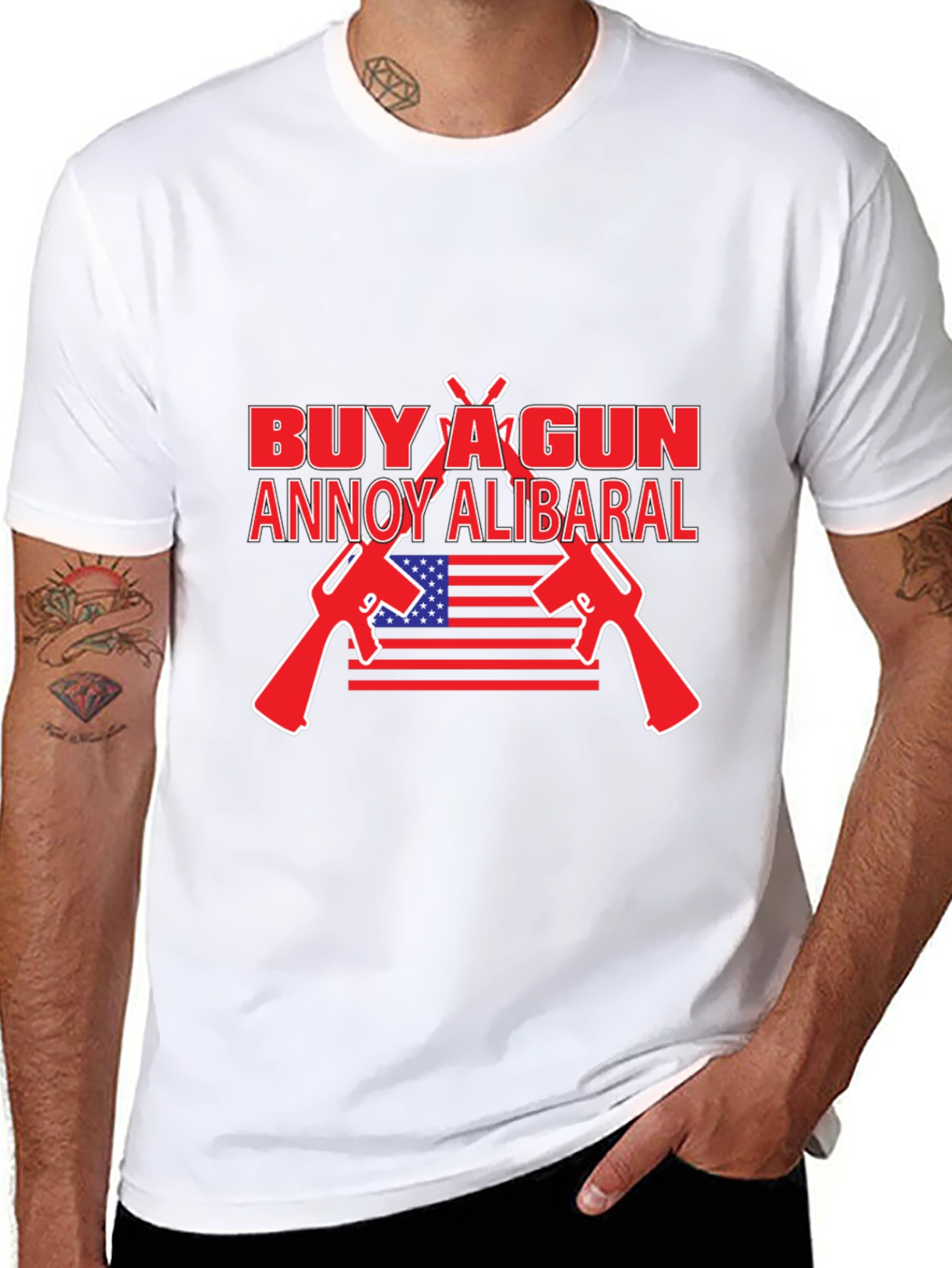 Buy A Gun Annoy Alibaral T-Shirt