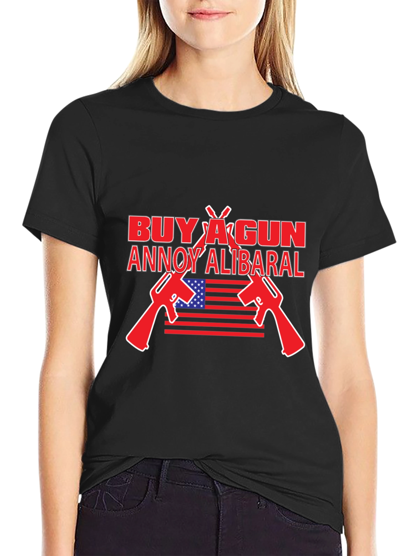 Buy A Gun Annoy Alibaral T-Shirt