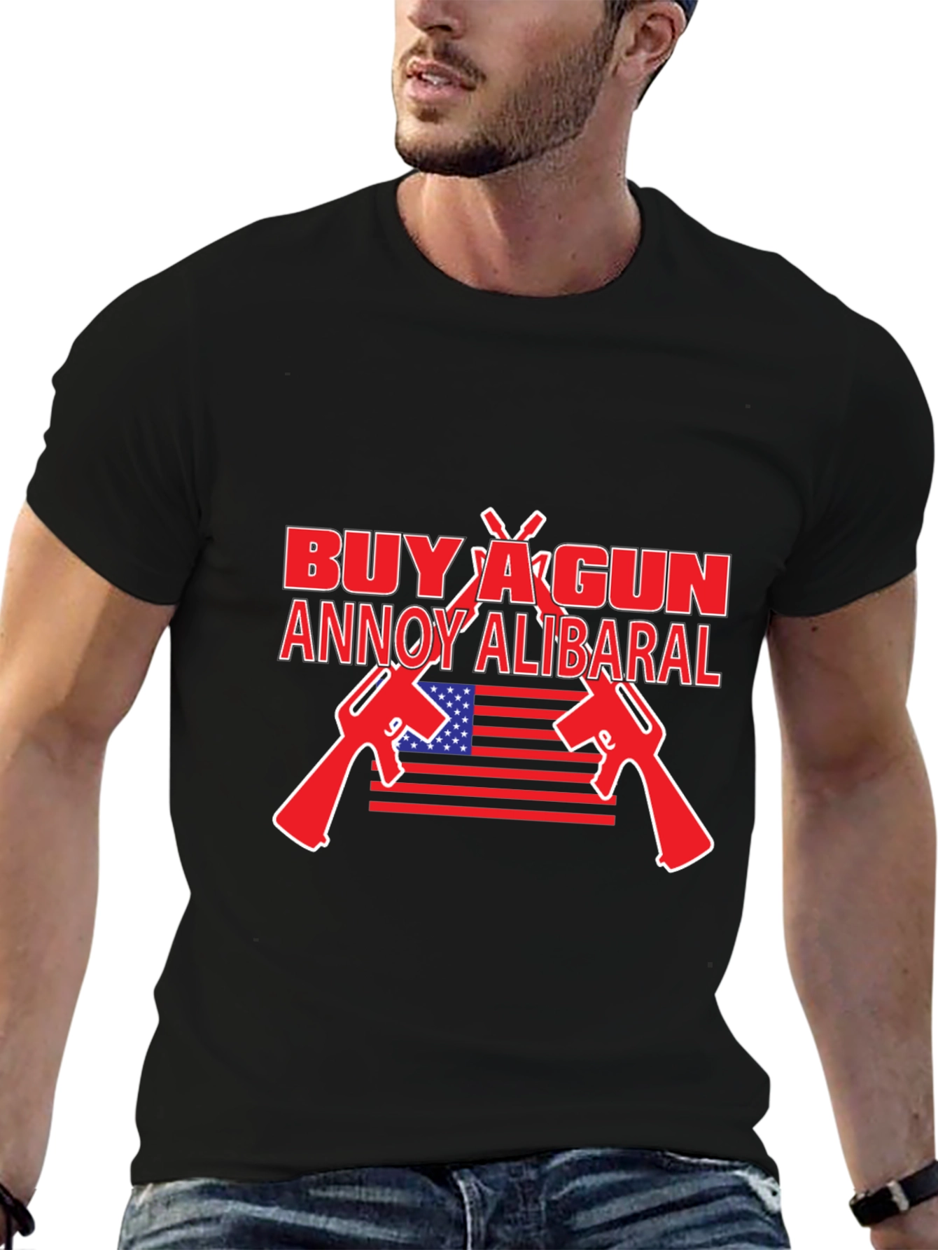 Buy A Gun Annoy Alibaral T-Shirt