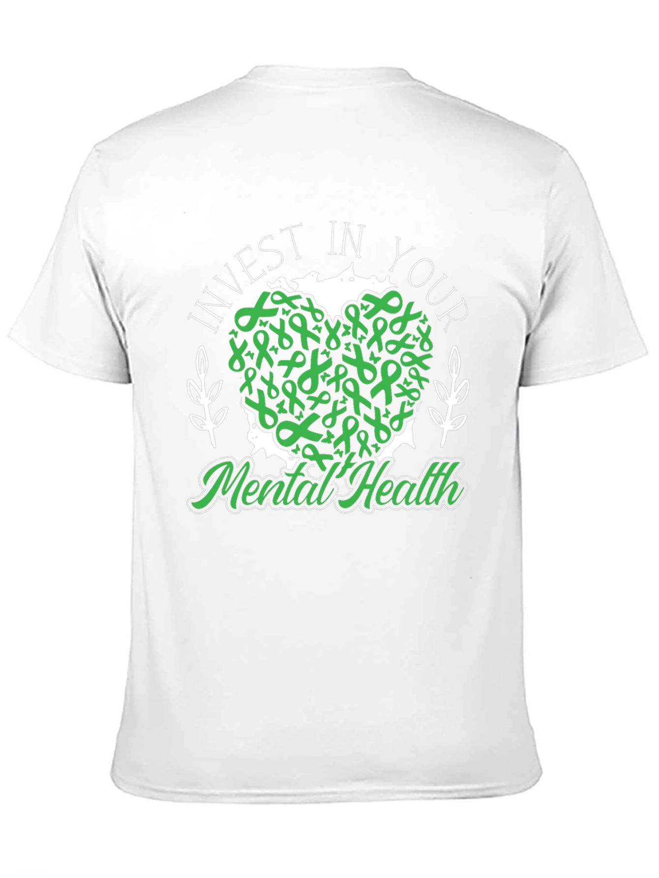 Invest in Your Mental Health Black T-Shirt