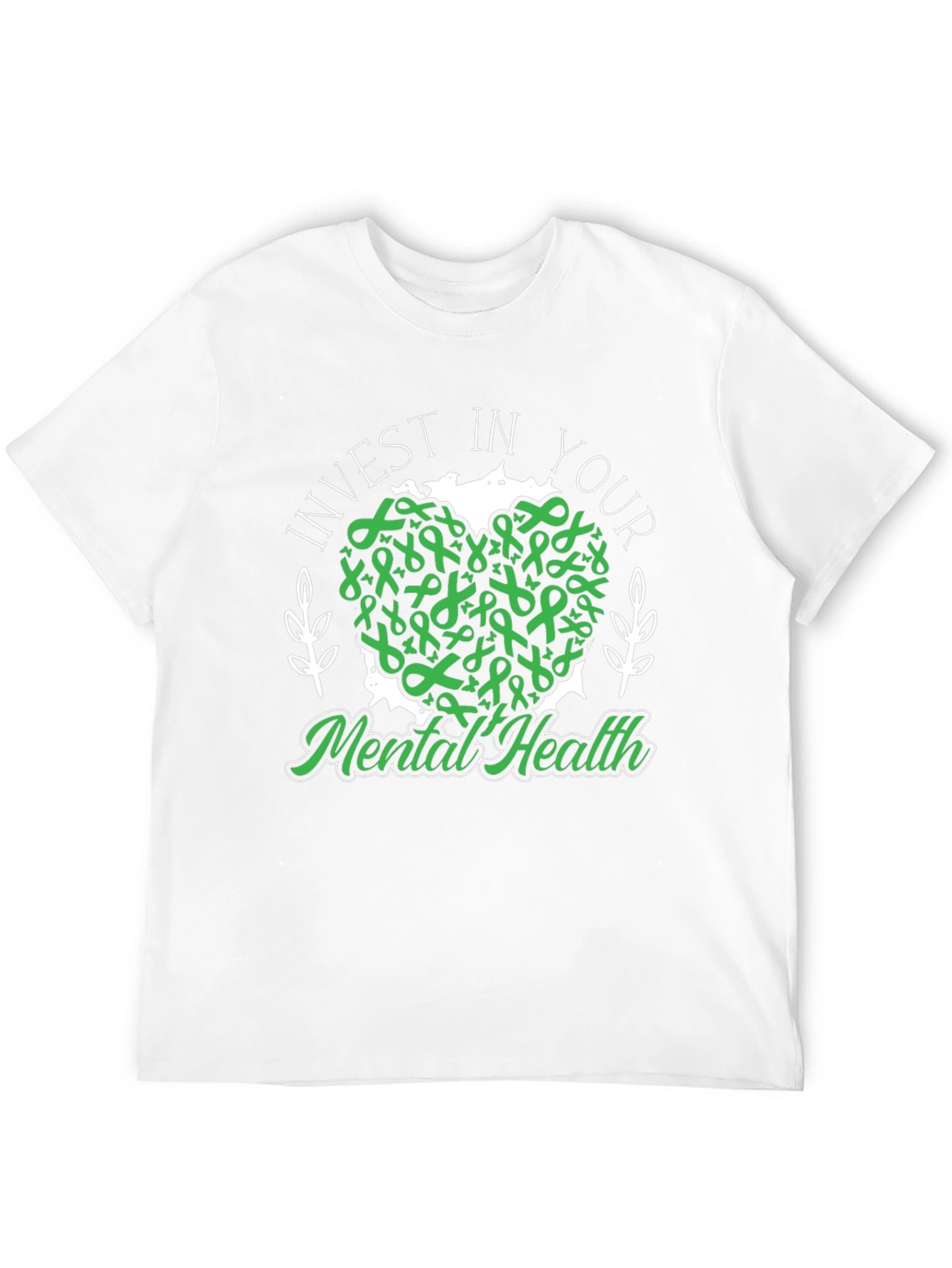 Invest in Your Mental Health Black T-Shirt